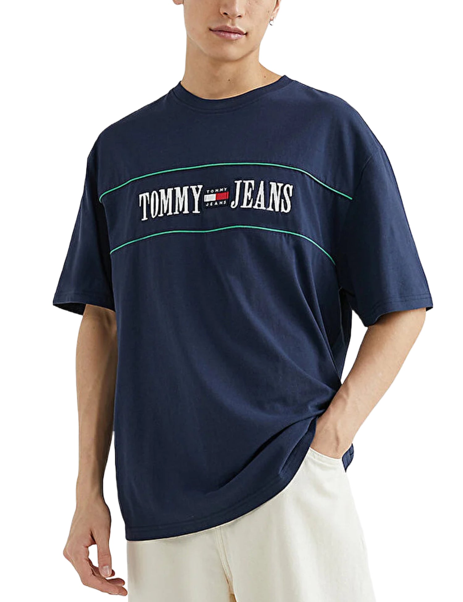 T-shirt Blu Tommy Jeans