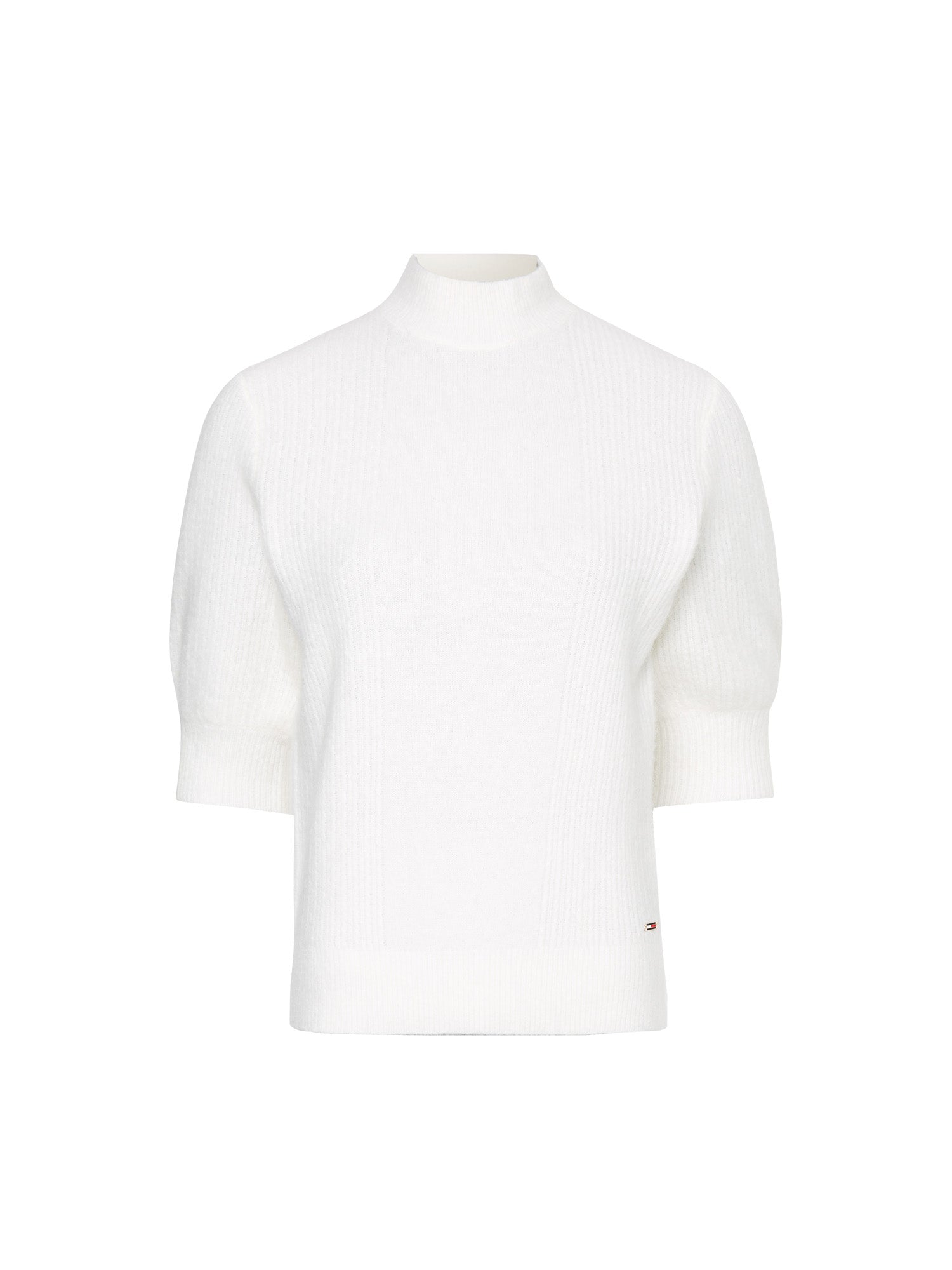 Maglie a collo alto Bianco Tommy Hilfiger