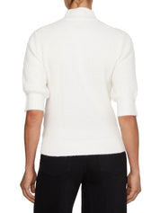 Maglie a collo alto Bianco Tommy Hilfiger