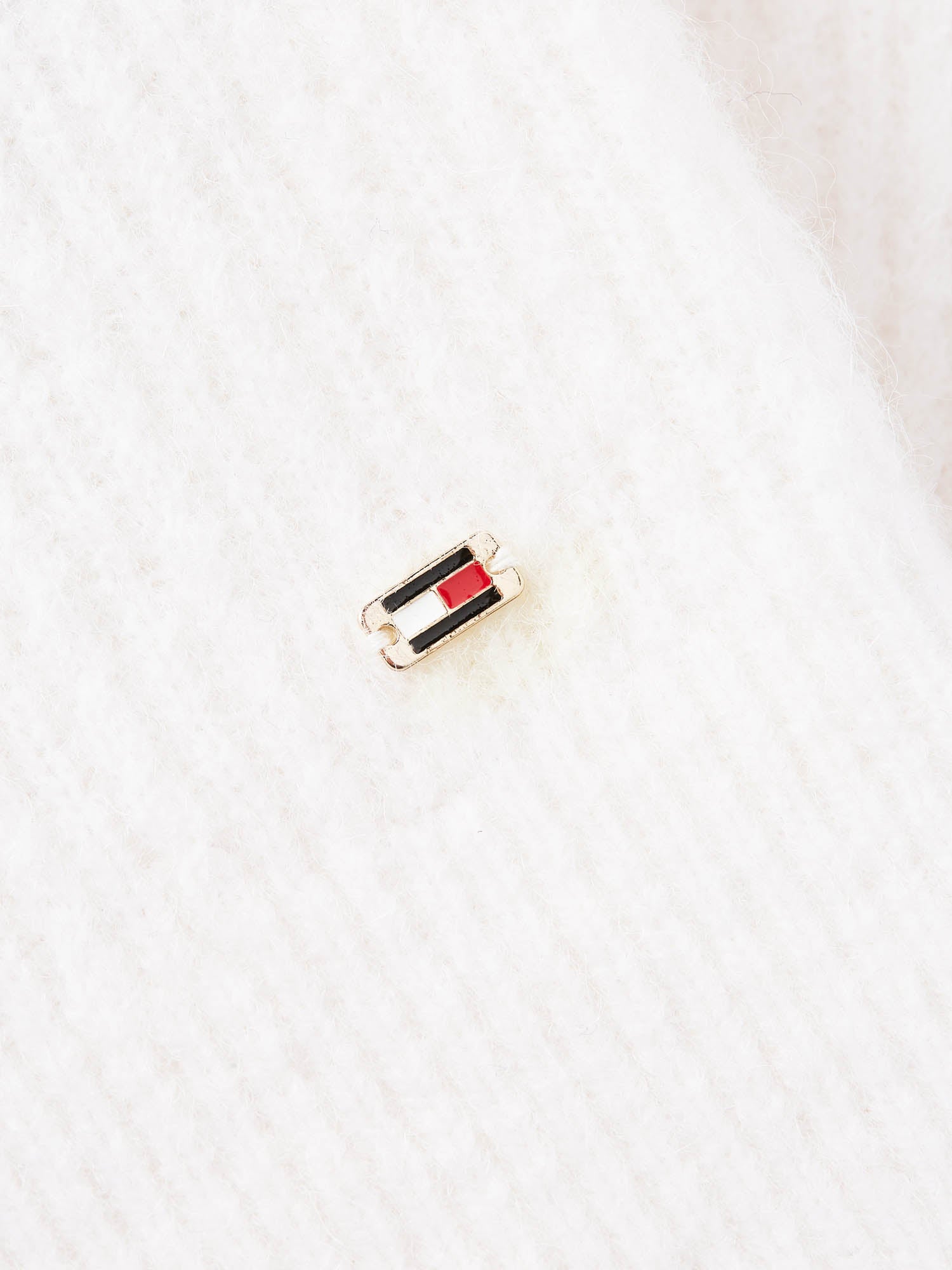 Maglie a collo alto Bianco Tommy Hilfiger
