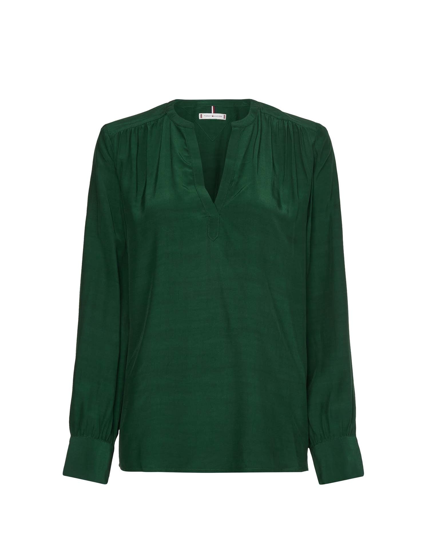 Bluse Verde Tommy Hilfiger