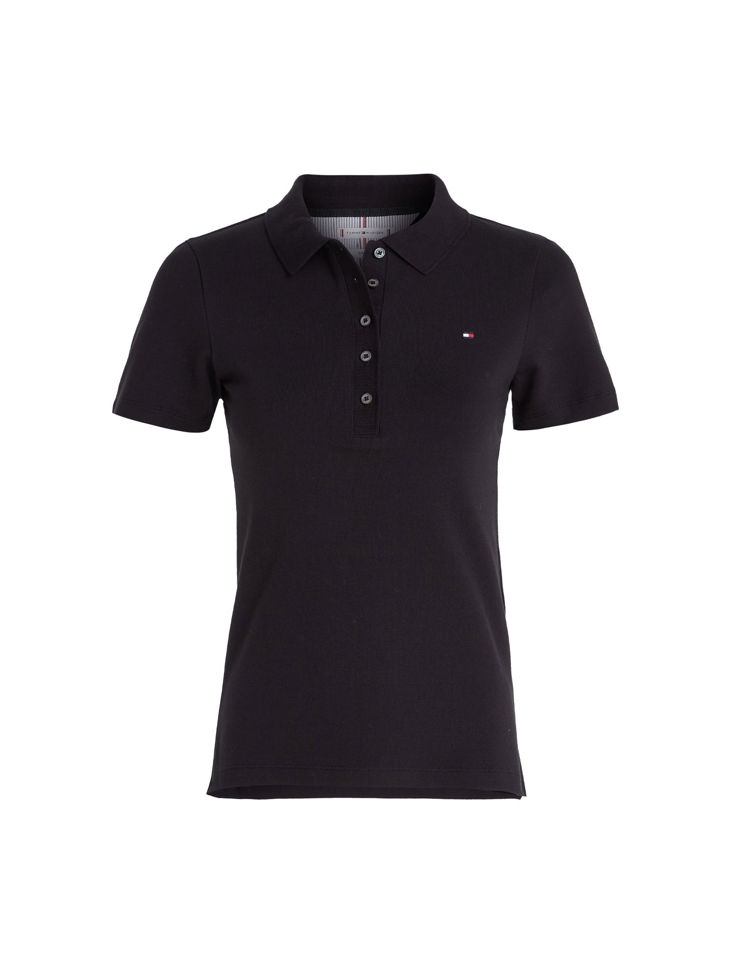 Polo Nero Tommy Hilfiger