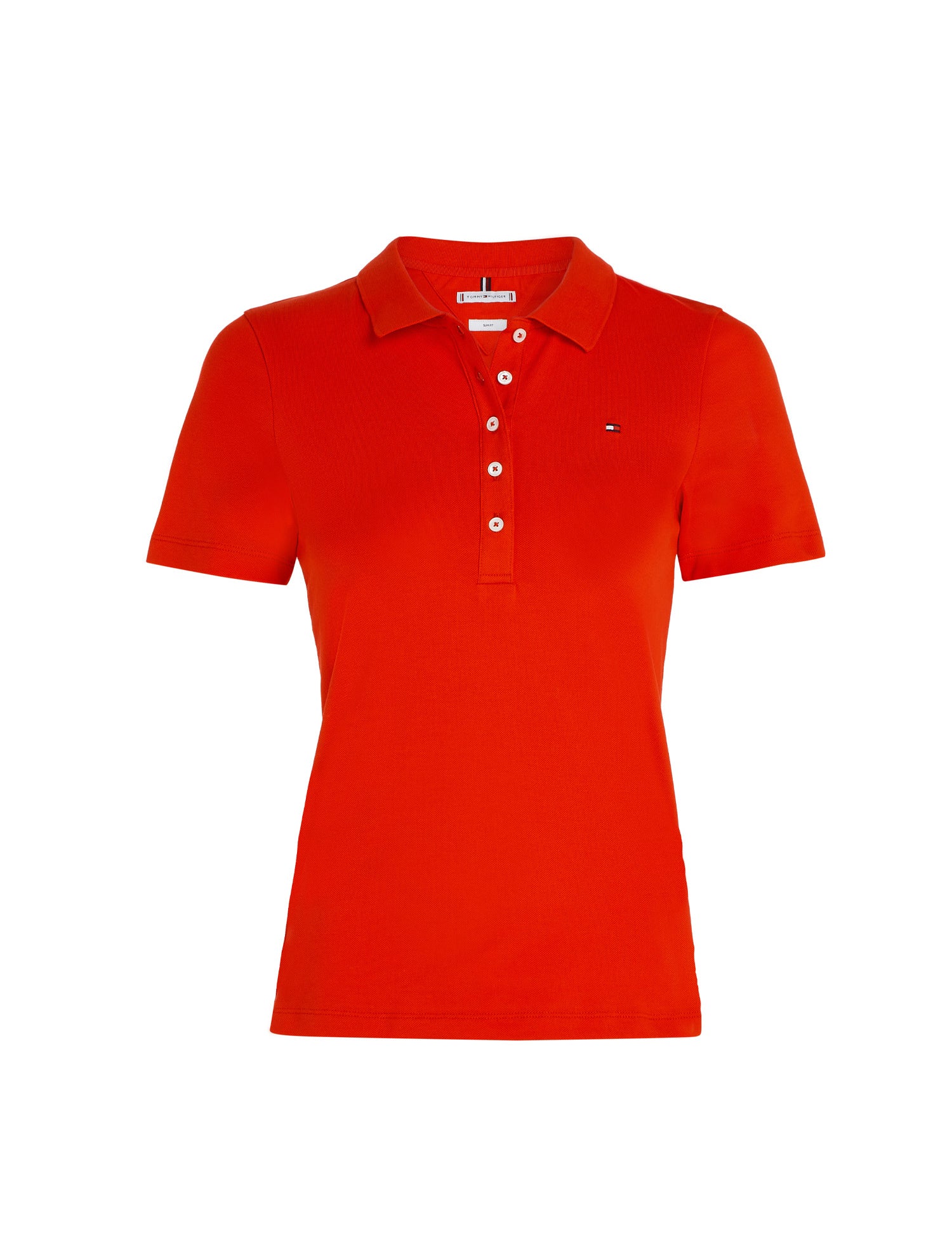 Polo Rosso Tommy Hilfiger