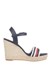 Sandali zeppa Blu Tommy Hilfiger