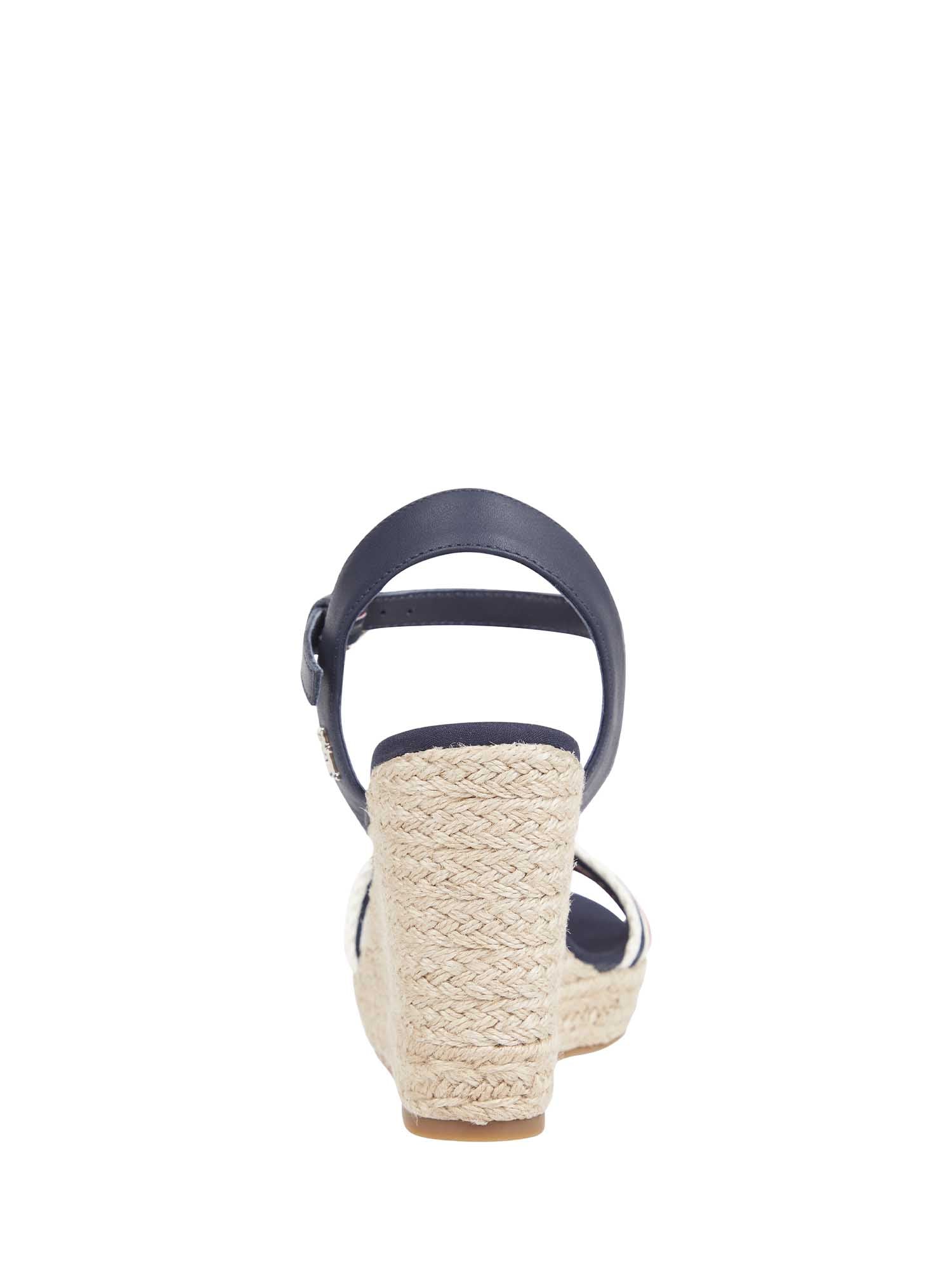 Sandali zeppa Blu Tommy Hilfiger