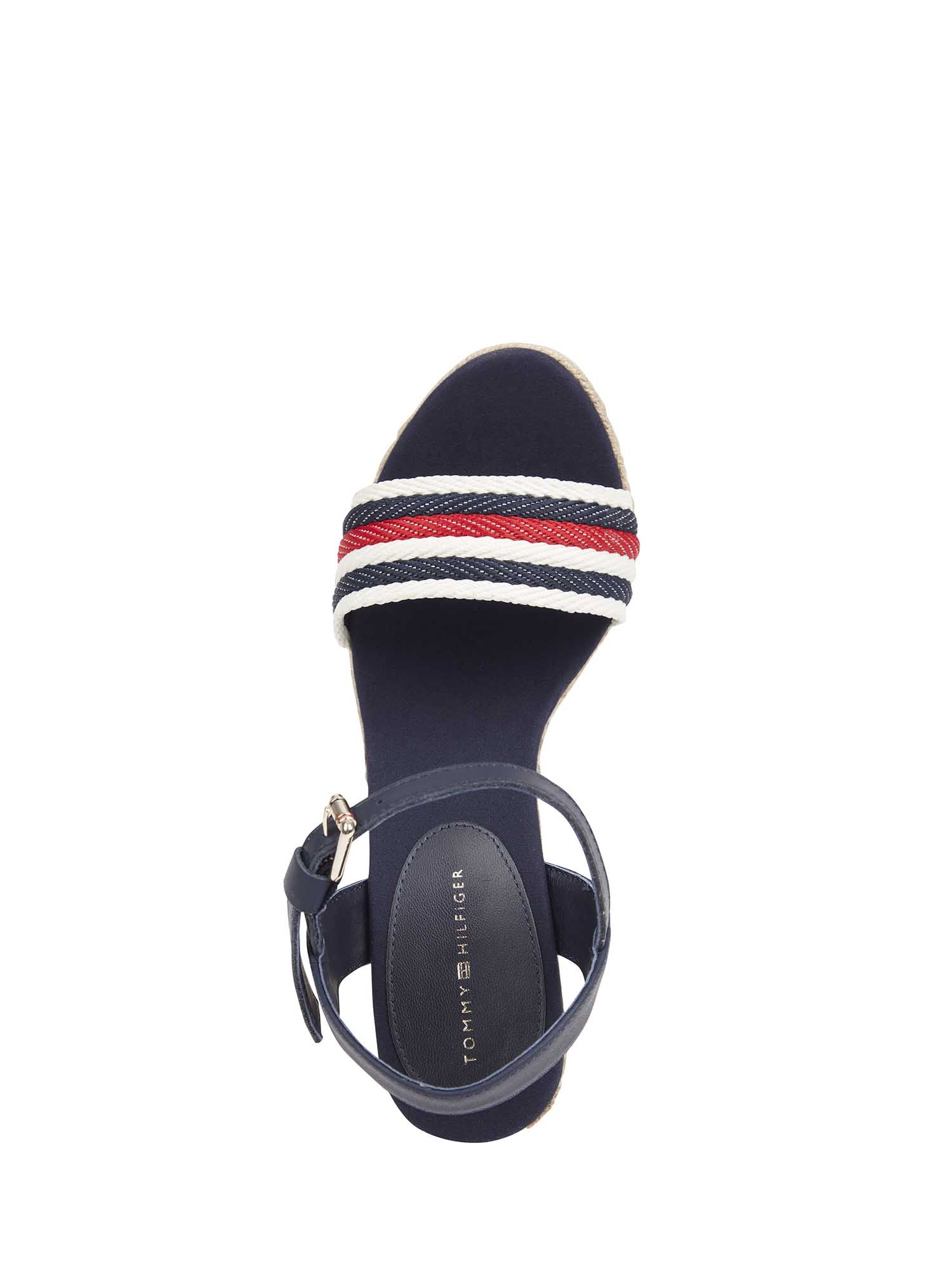 Sandali zeppa Blu Tommy Hilfiger