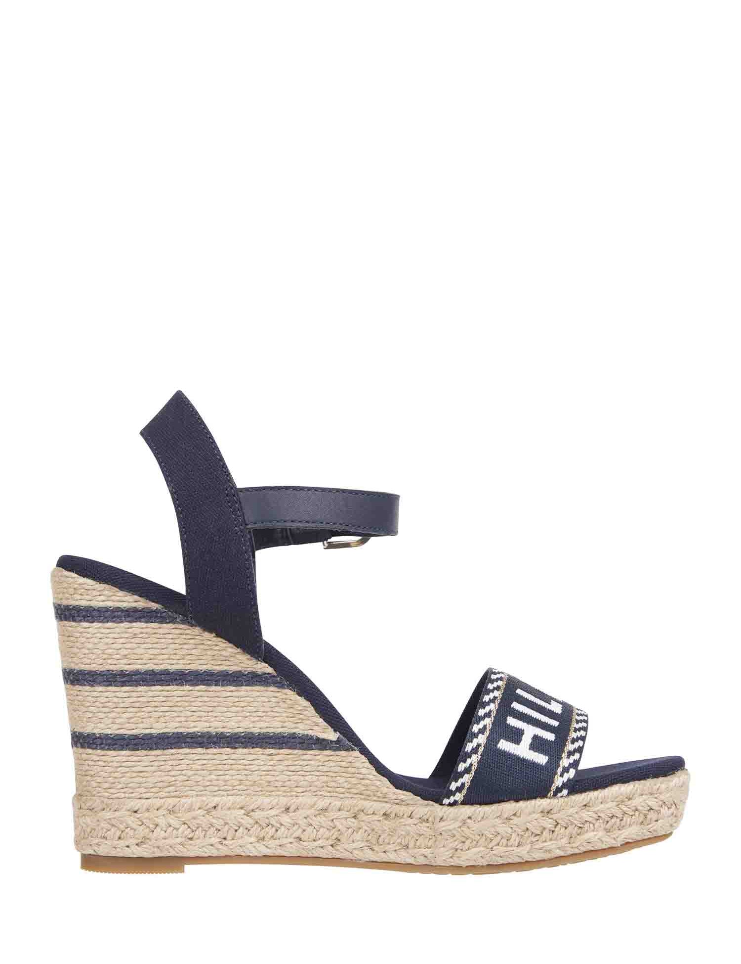 Sandali zeppa Blu Tommy Hilfiger