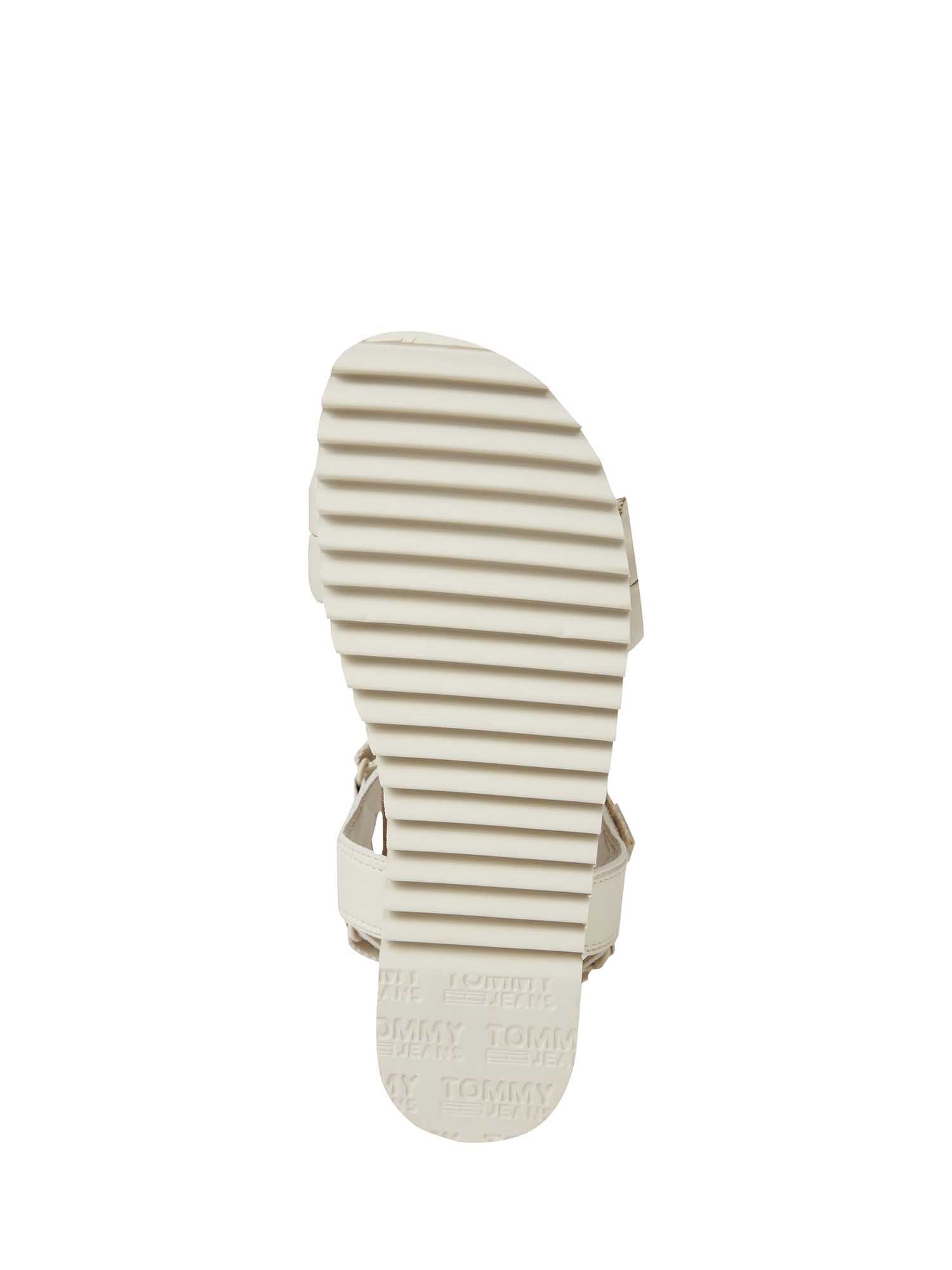 Sandali con strappi Beige Tommy Jeans