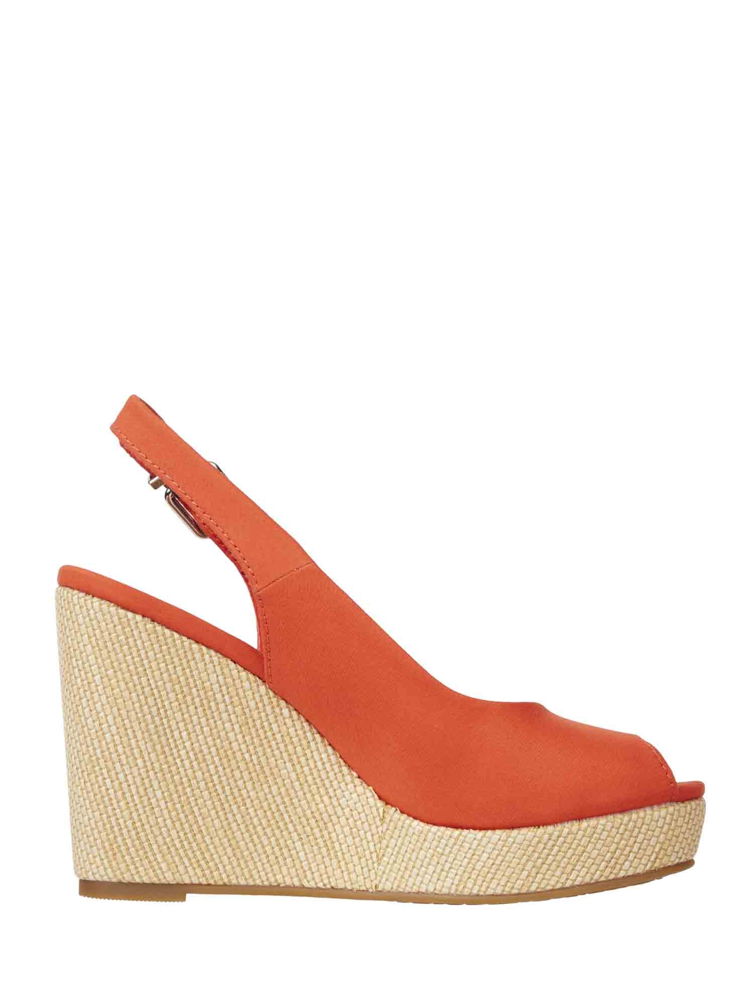 Sandali zeppa Arancio Tommy Hilfiger