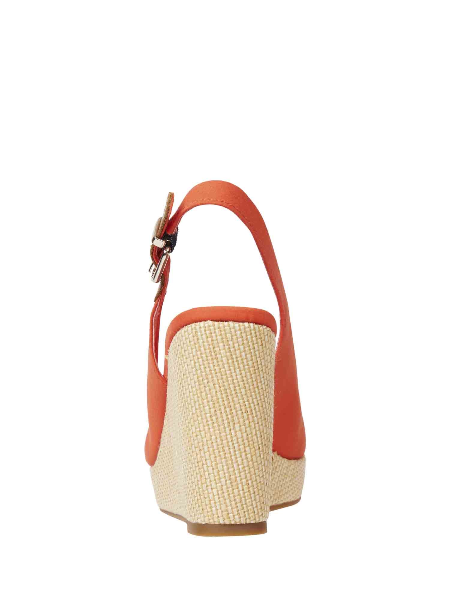 Sandali zeppa Arancio Tommy Hilfiger