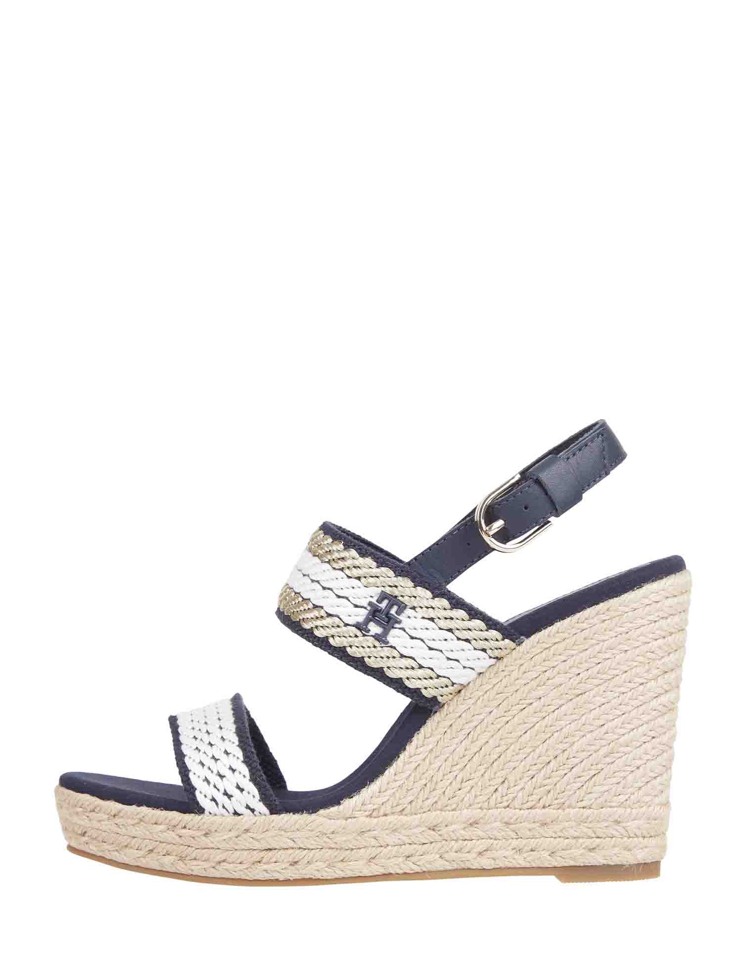Sandali zeppa Blu Tommy Hilfiger