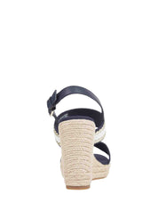 Sandali zeppa Blu Tommy Hilfiger