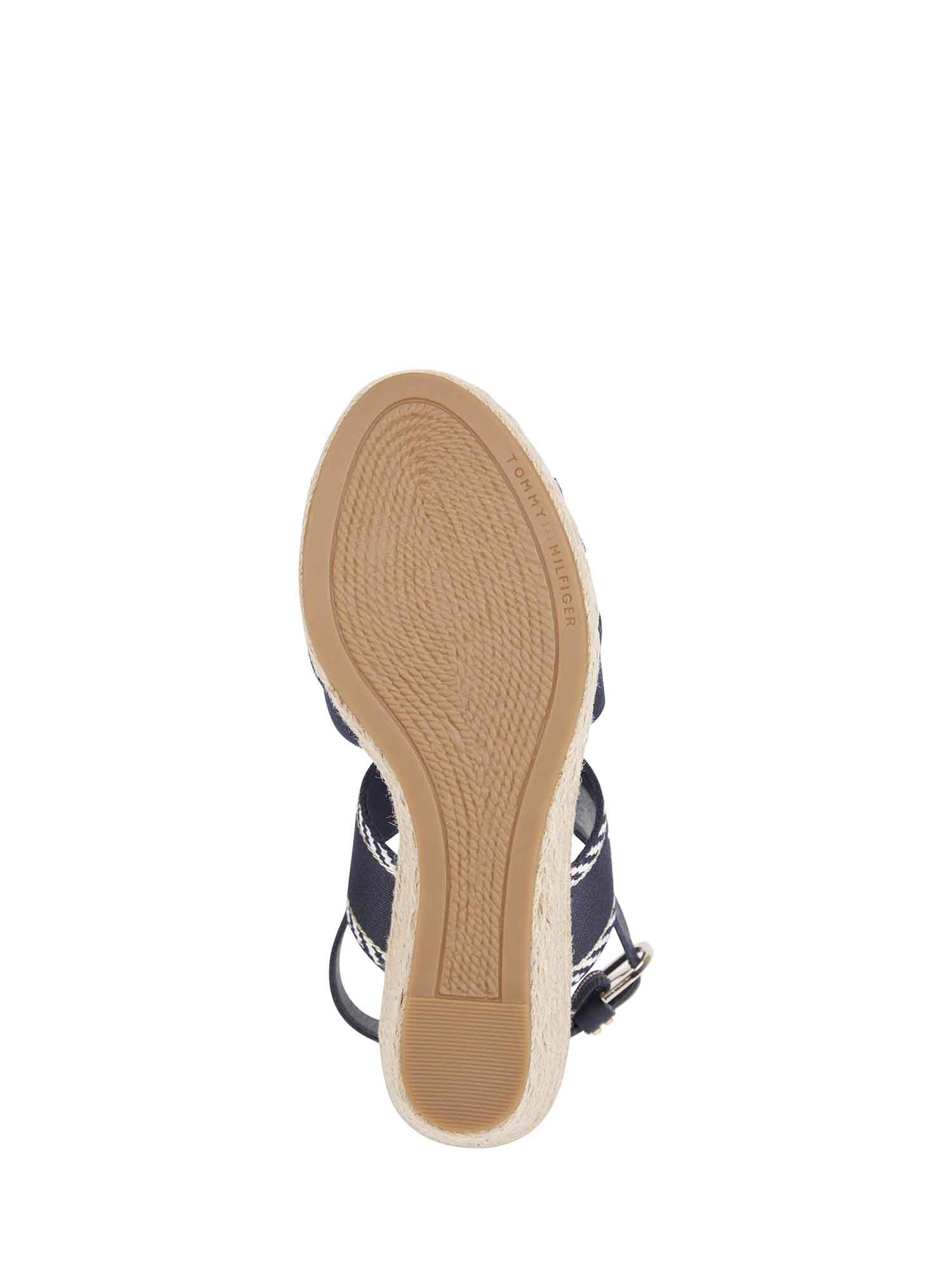 Sandali zeppa Blu Tommy Hilfiger