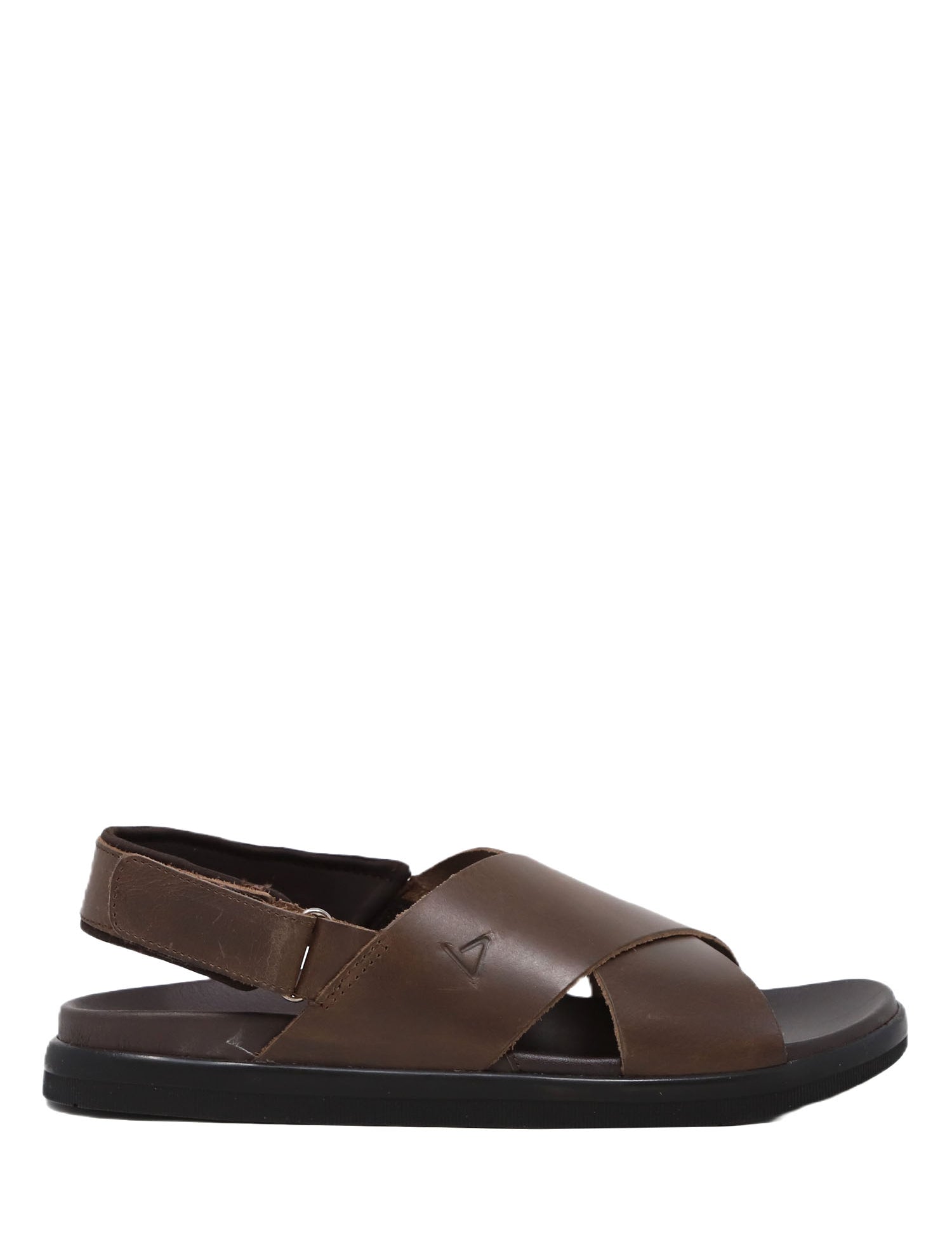 Sandali con strappi Marrone Valleverde