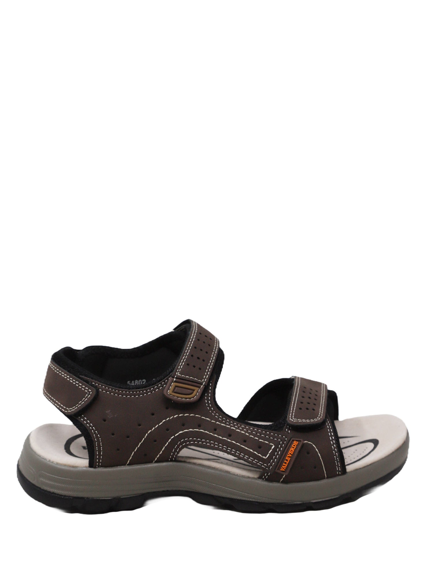 Sandali con strappi Marrone Valleverde