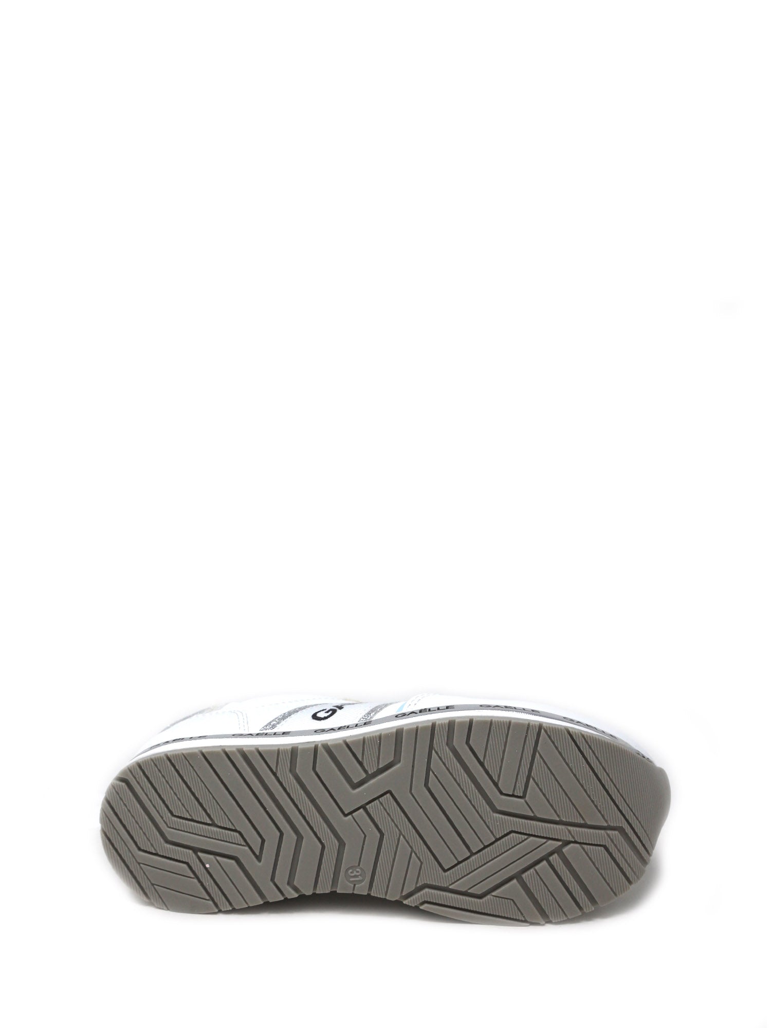 Sneakers Bianco Argento Gaelle