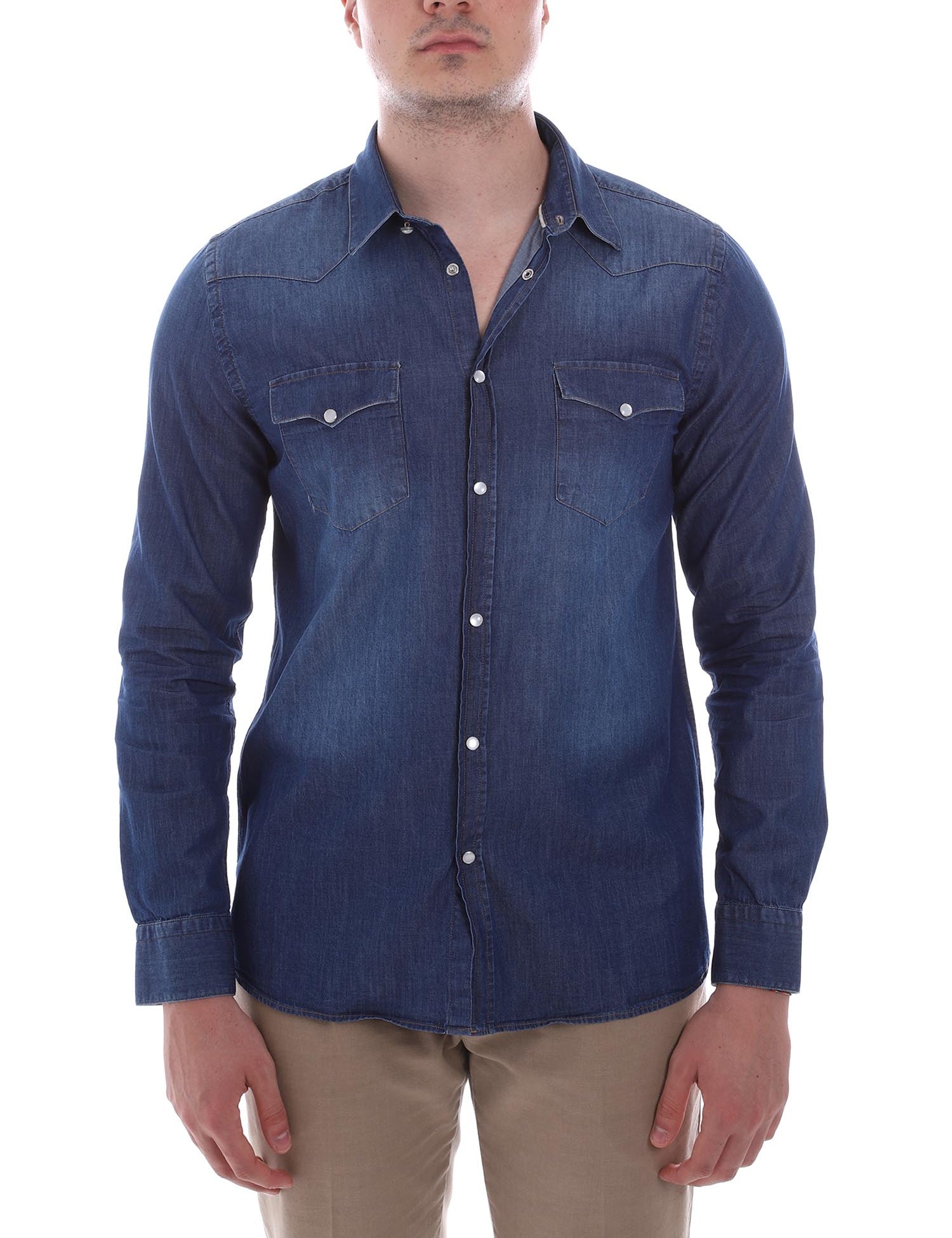 Camicie Blu Sseinse