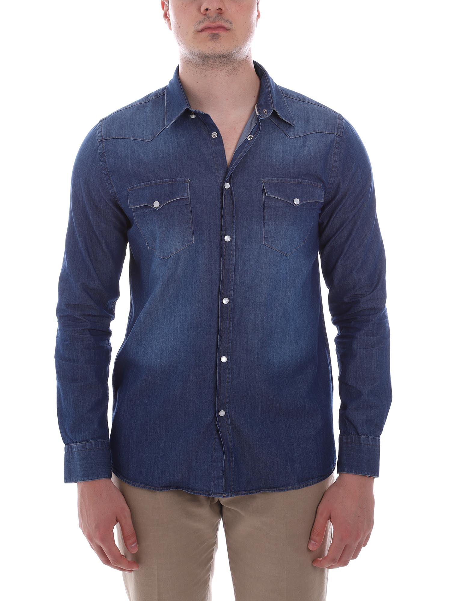 Camicie Blu Sseinse