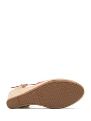 Sandali zeppa Rosso Wrangler
