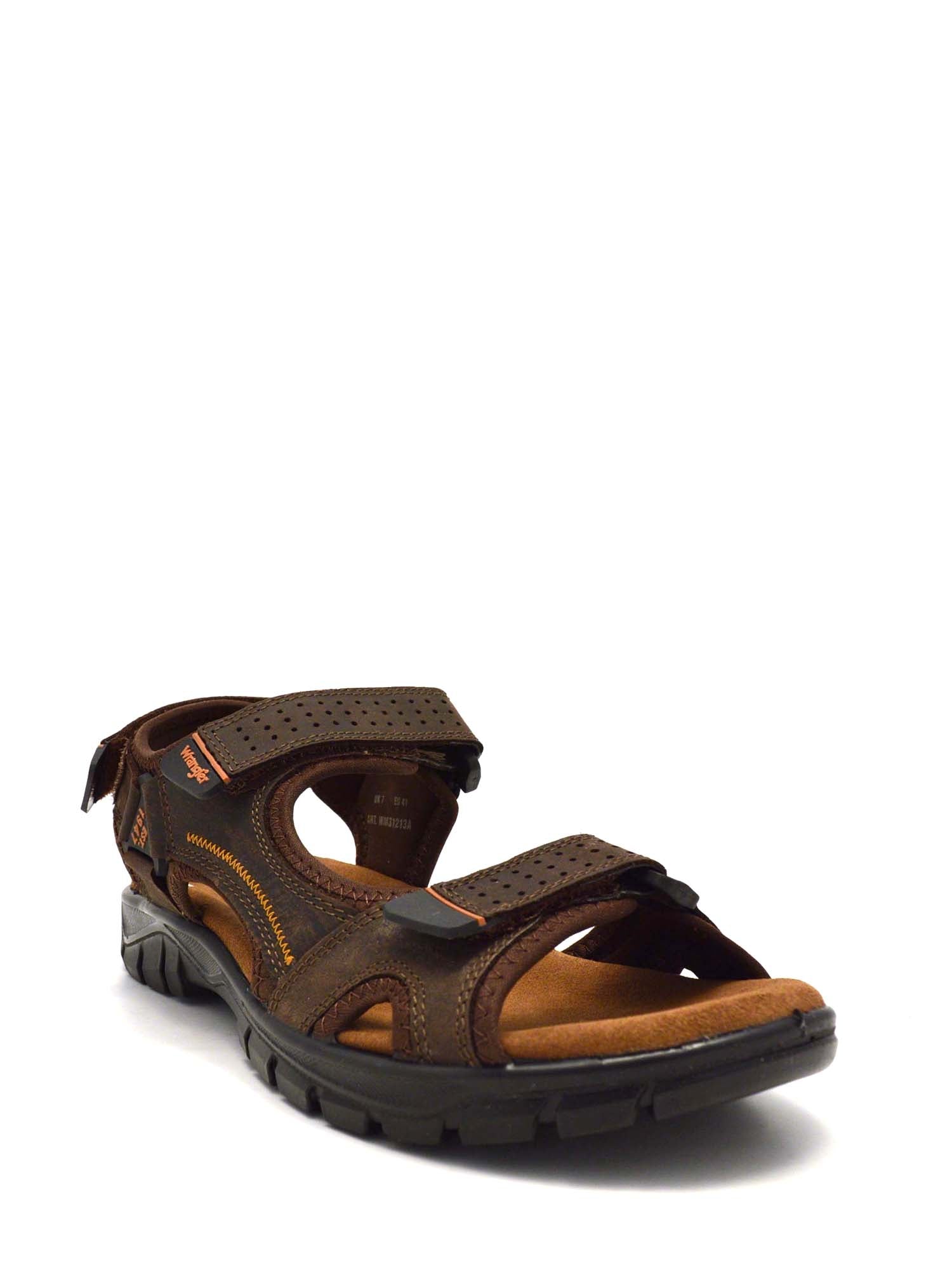 Sandali con strappi Marrone Wrangler