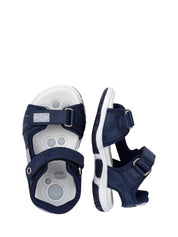 Sandali con strappi Blu Chicco