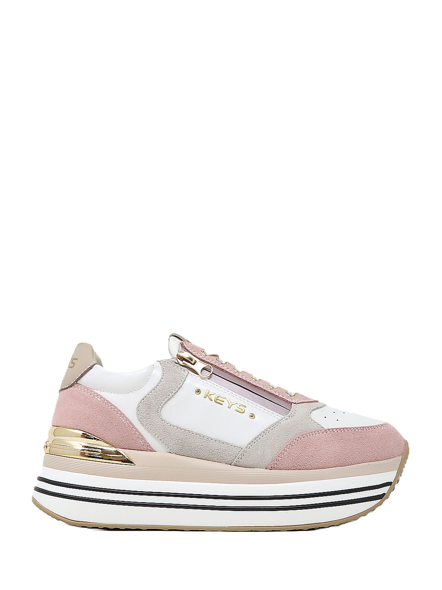 Sneakers Bianco Beige Keys