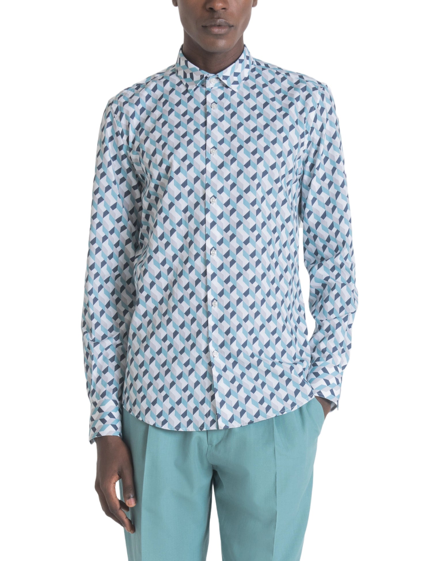 Camicie Blu Antony Morato