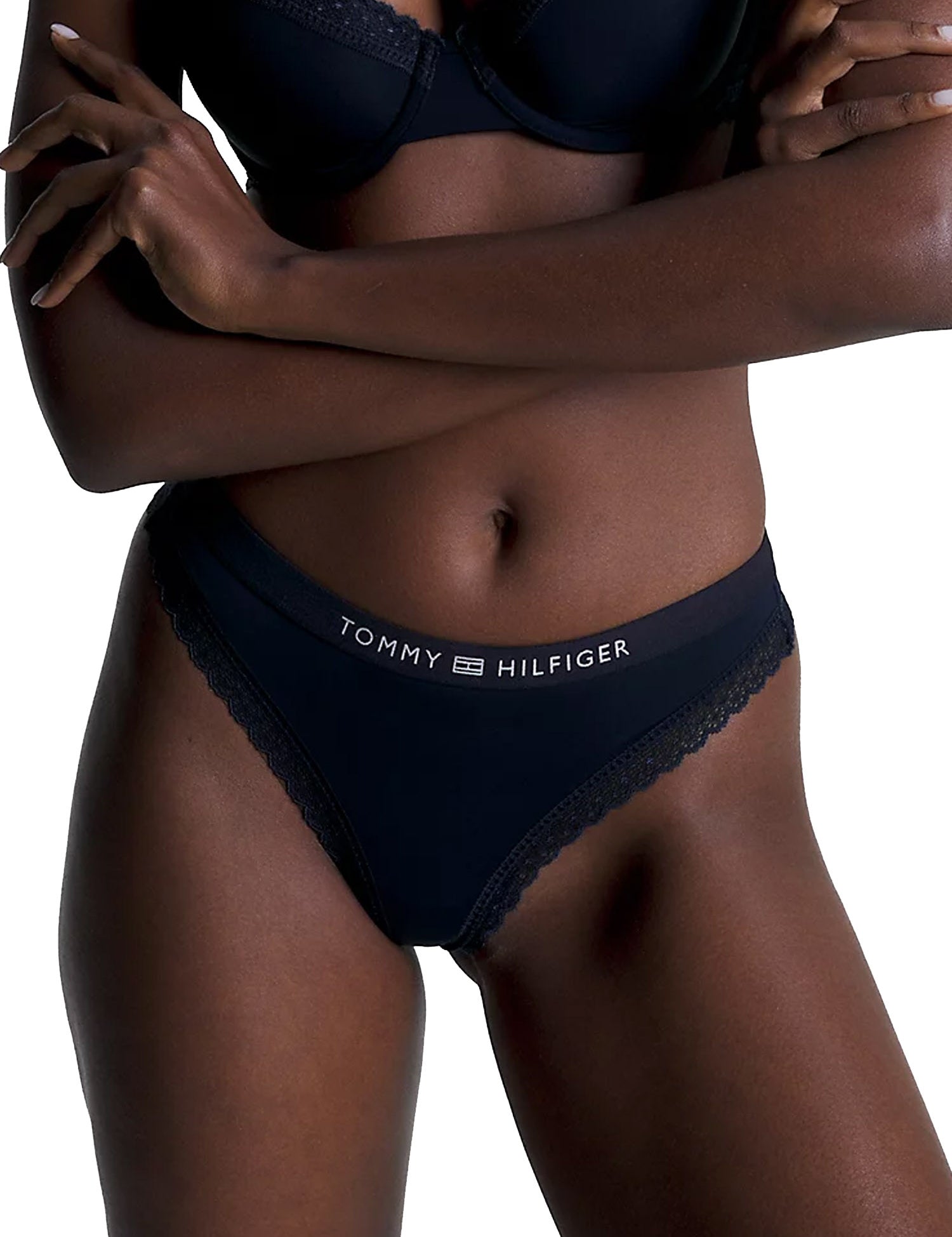 Perizomi Nero Tommy Hilfiger Underwear