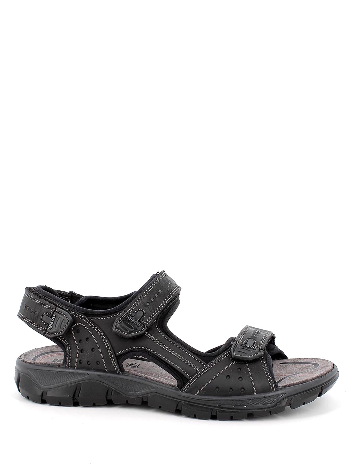 Sandali con strappi Nero Igi&co