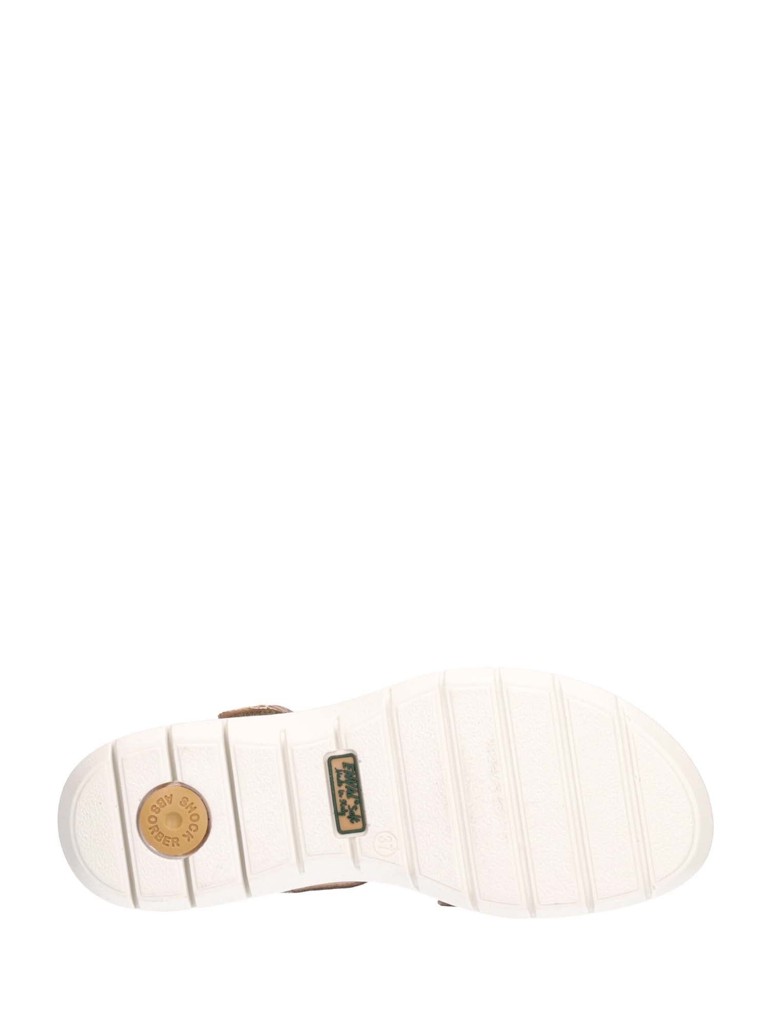 Sandali zeppa Beige Enval