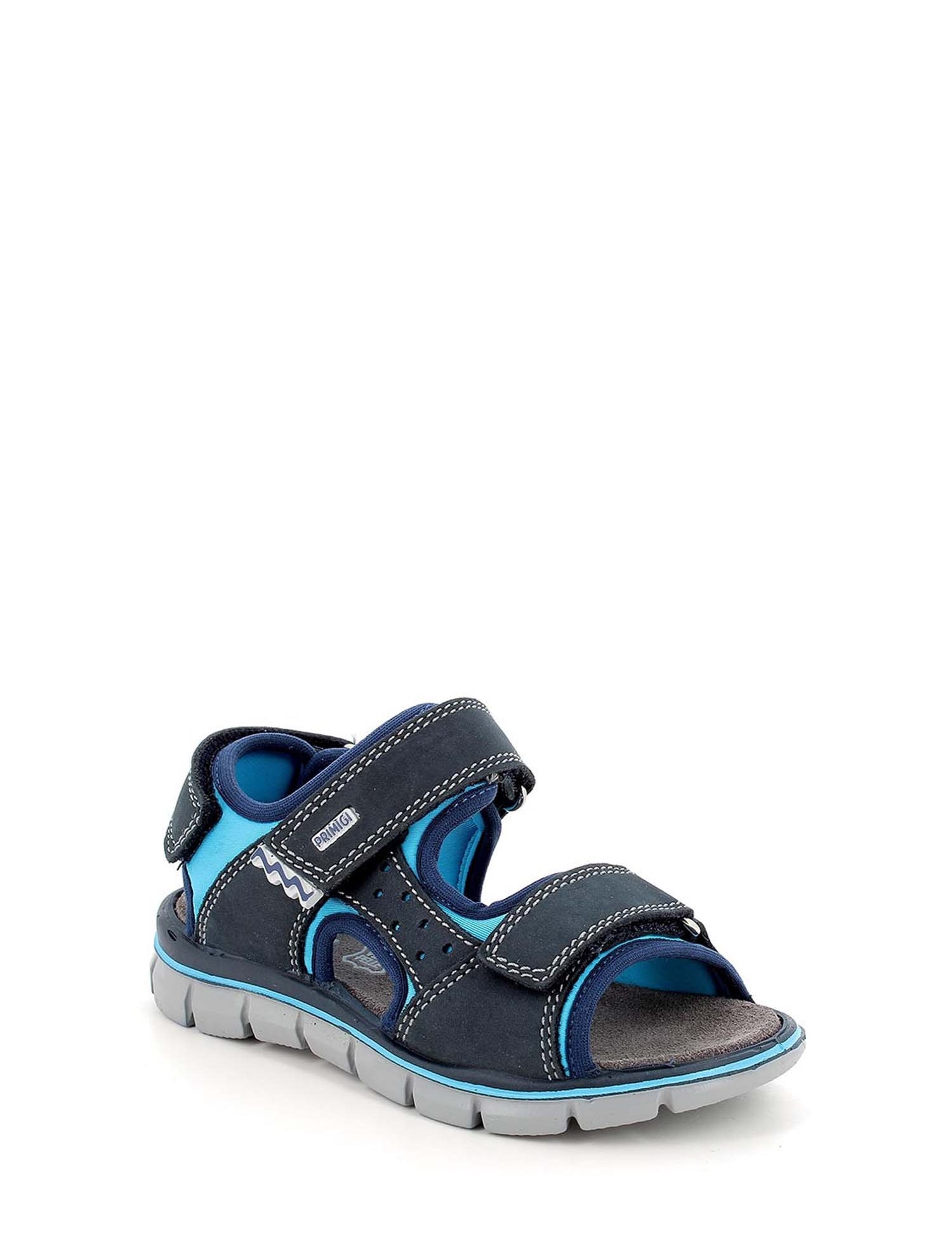 Sandali con strappi Blu Primigi