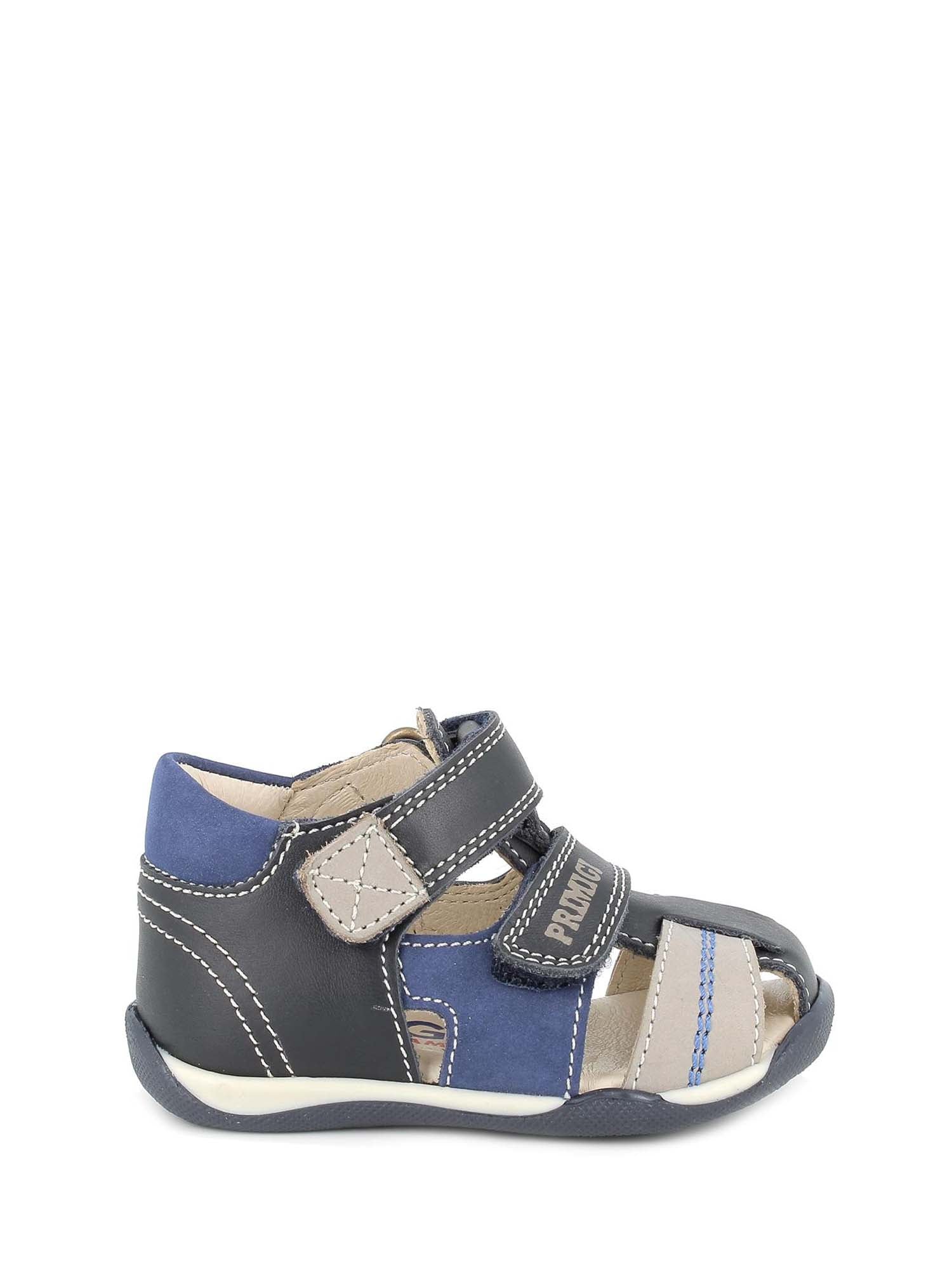 Sandali con strappi Blu Primigi
