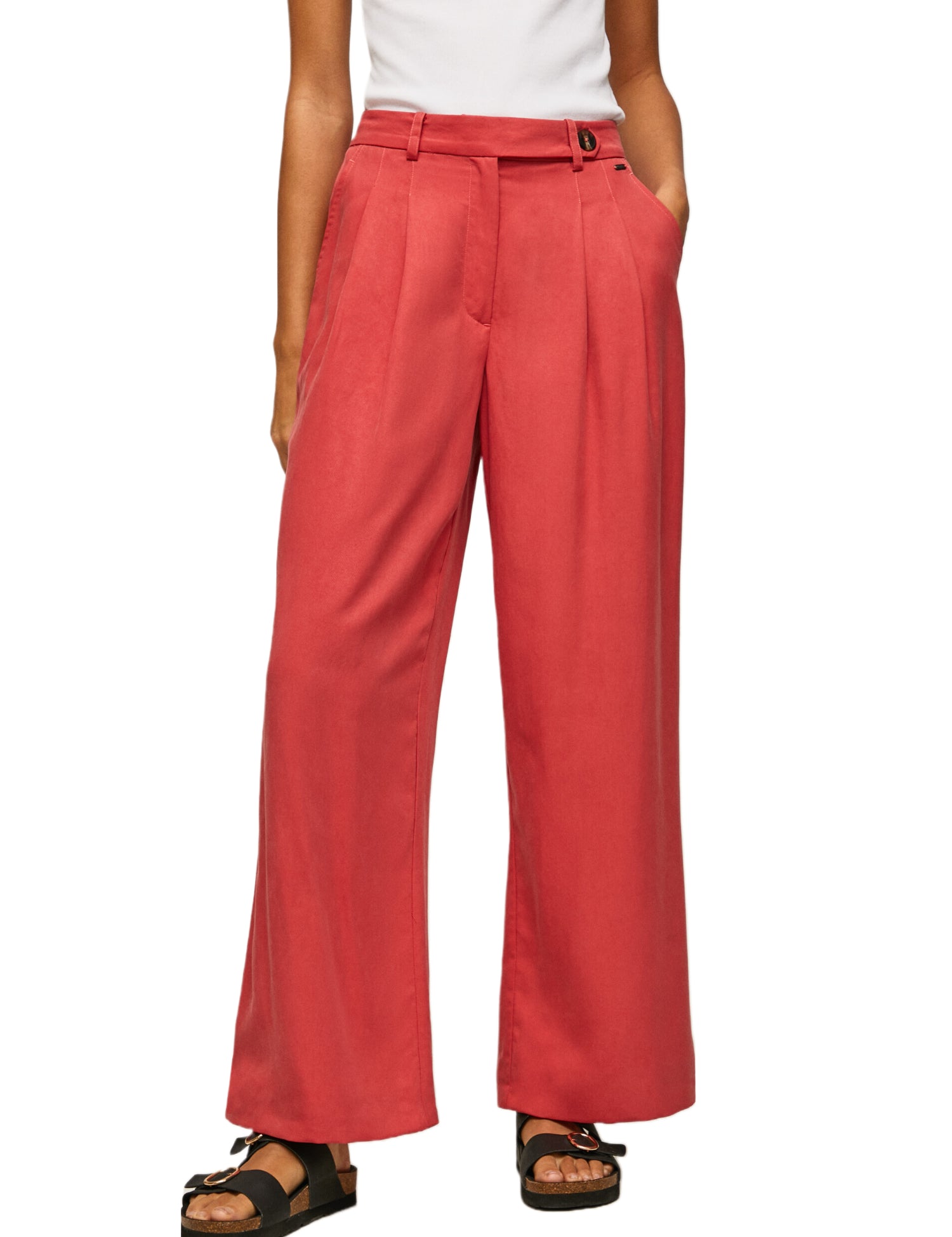 Pantaloni Rosso Pepe Jeans