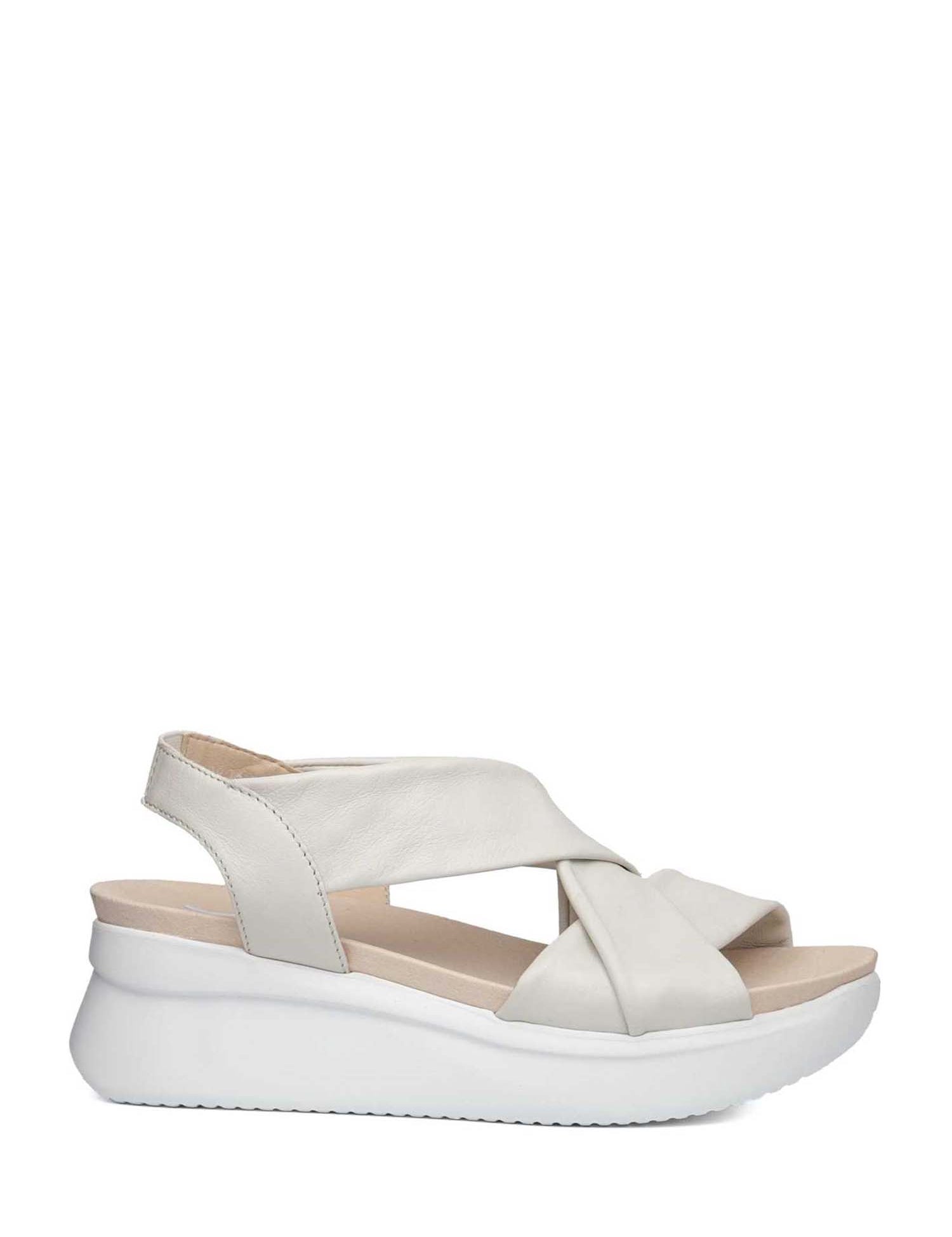 Sandali zeppa Bianco Callaghan