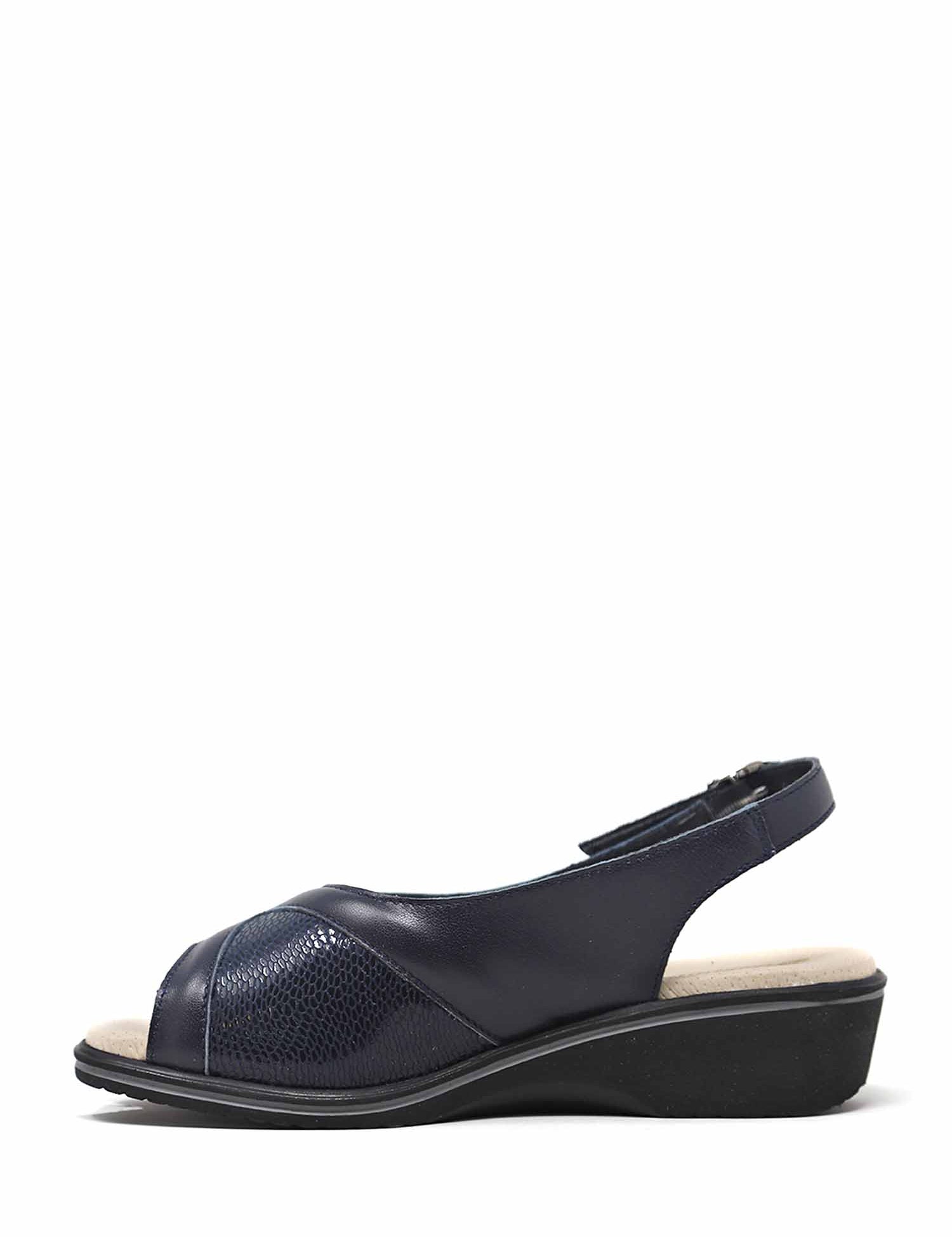 Sandali con strappi Blu Susimoda