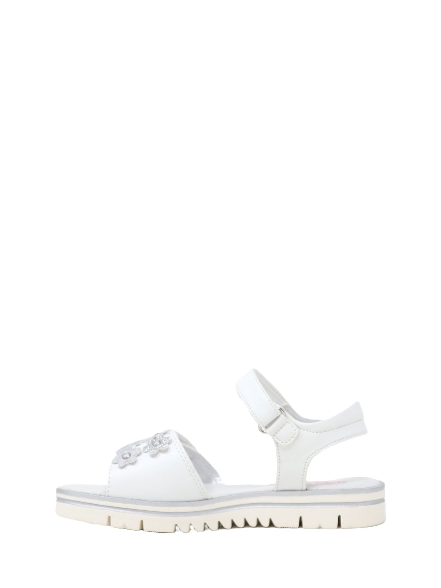 Sandali con strappi Bianco Balducci