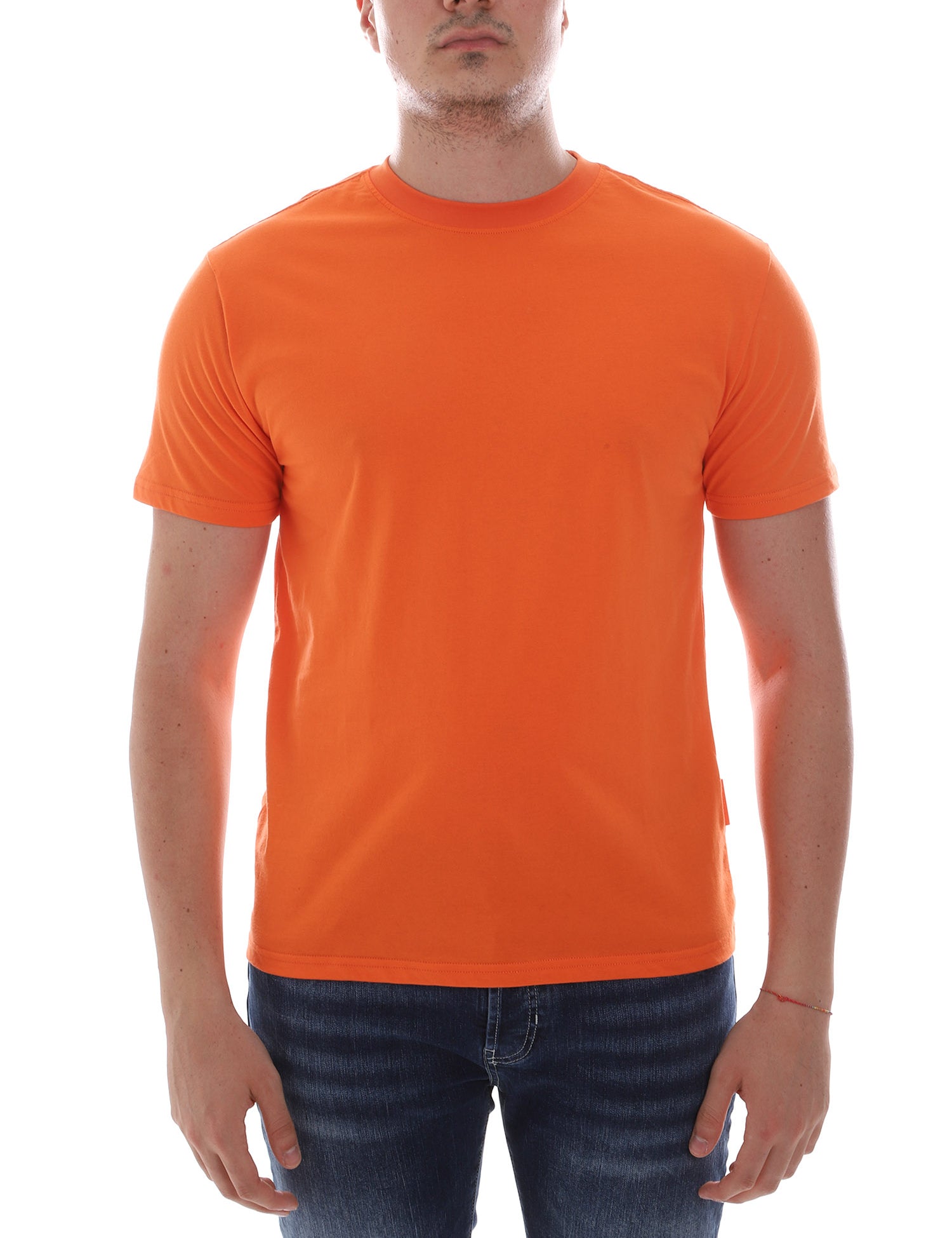 T-shirt Arancio Borgoni Milano
