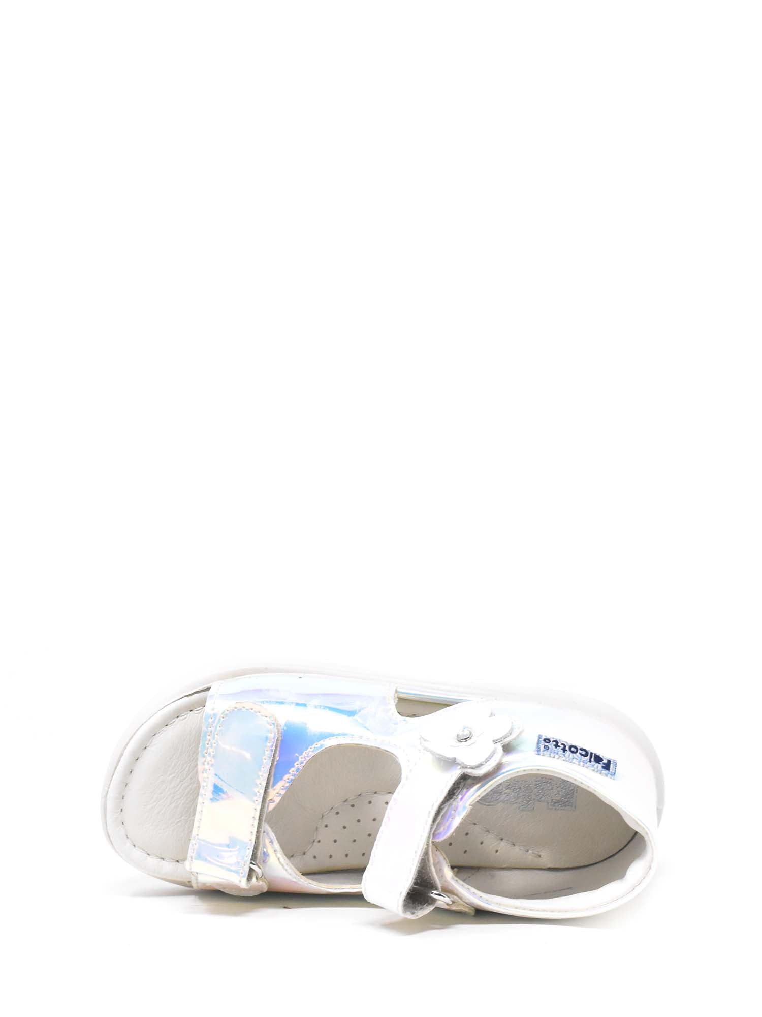 Sandali con strappi Argento Naturino