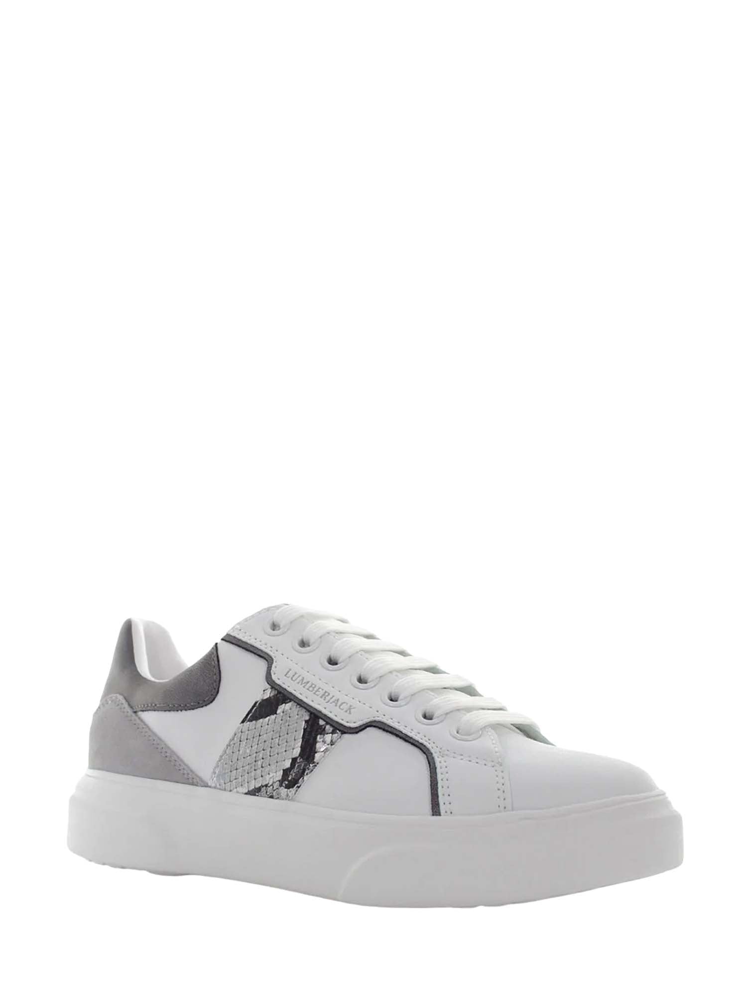Sneakers Bianco Grigio Lumberjack
