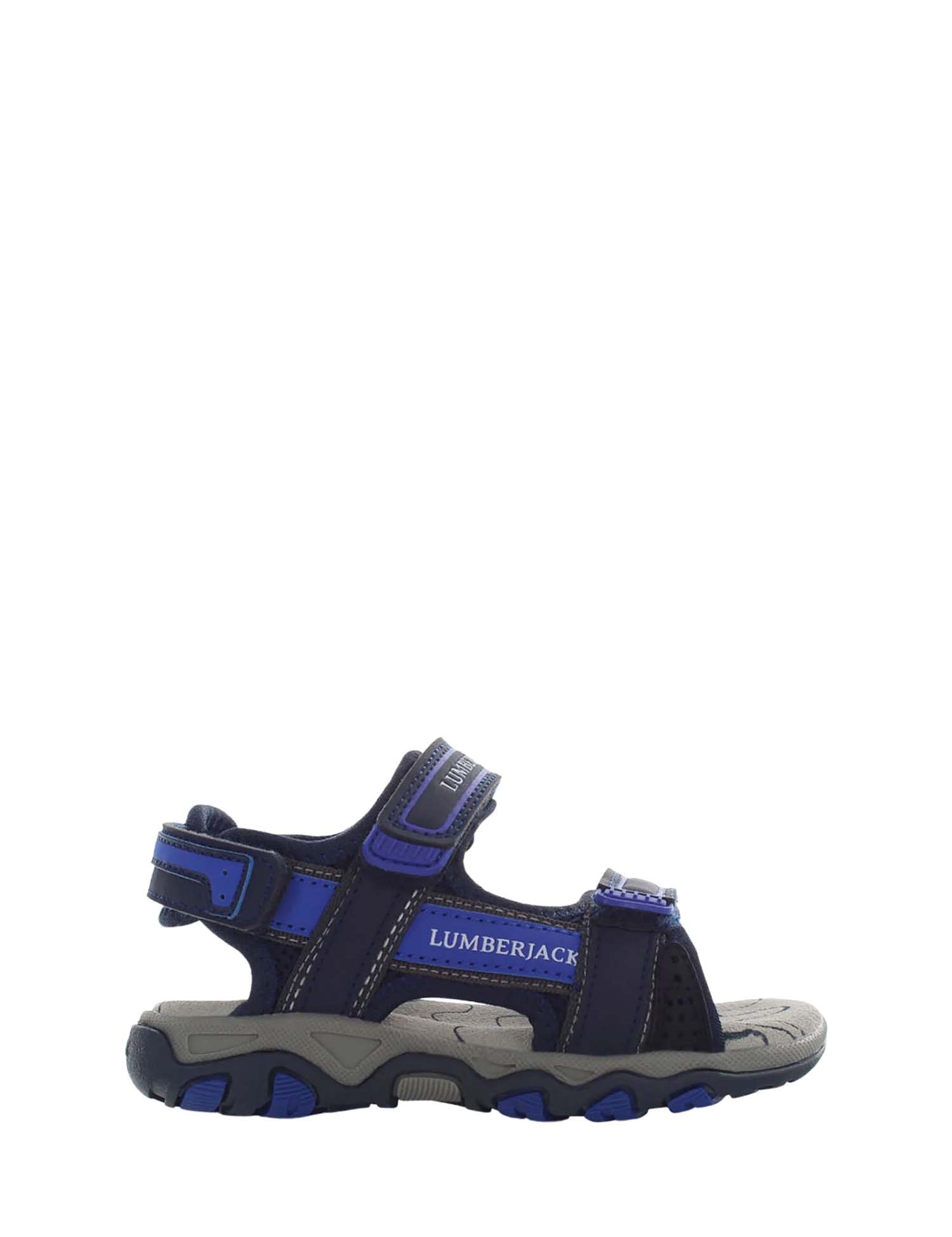 Sandali con strappi Blu Lumberjack