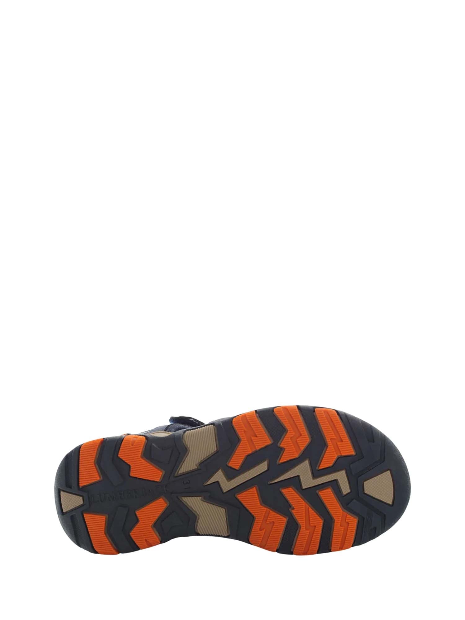 Sandali con strappi Blu Arancione Lumberjack