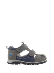 Sandali con strappi Grigio Blu Lumberjack