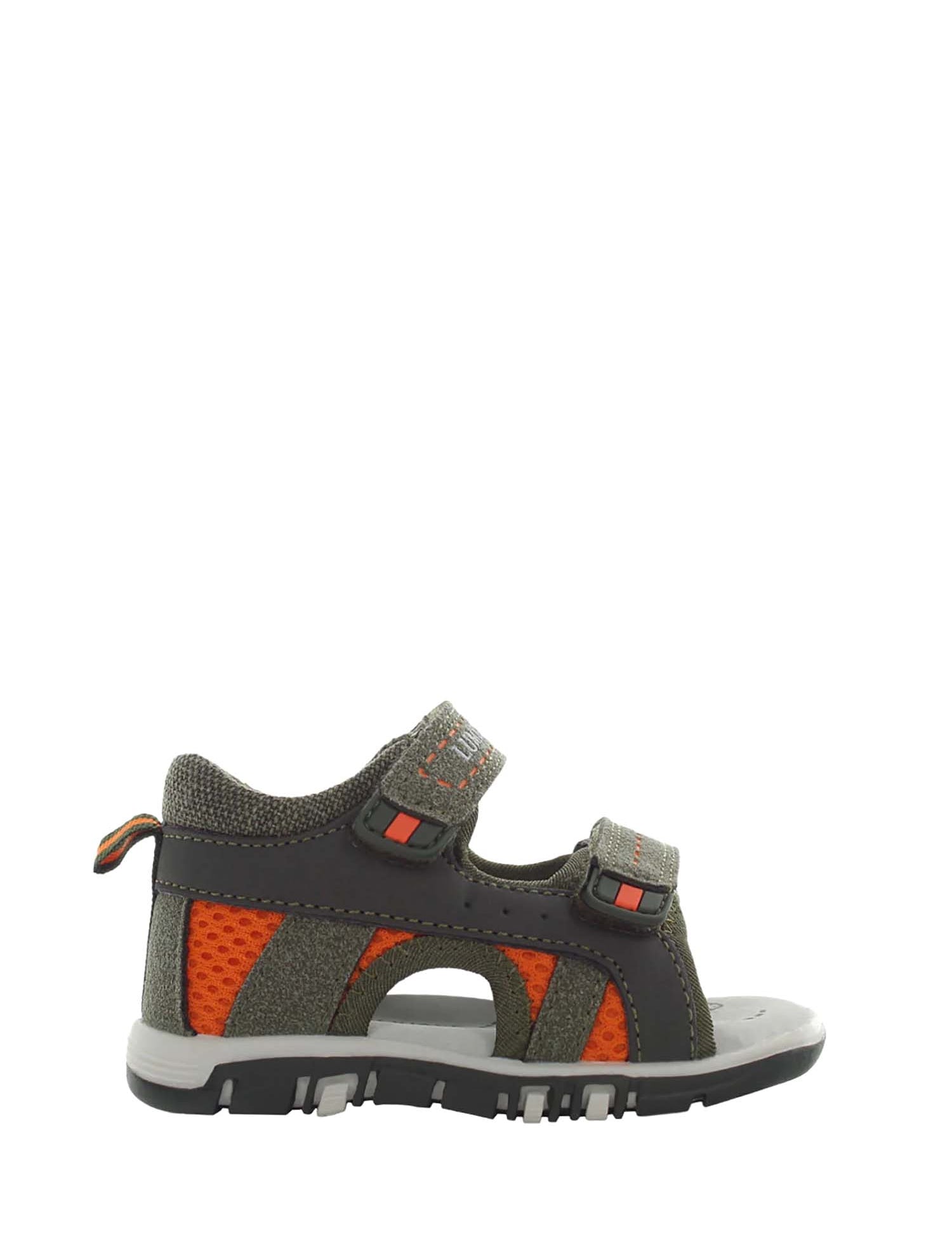 Sandali con strappi Verde Lumberjack
