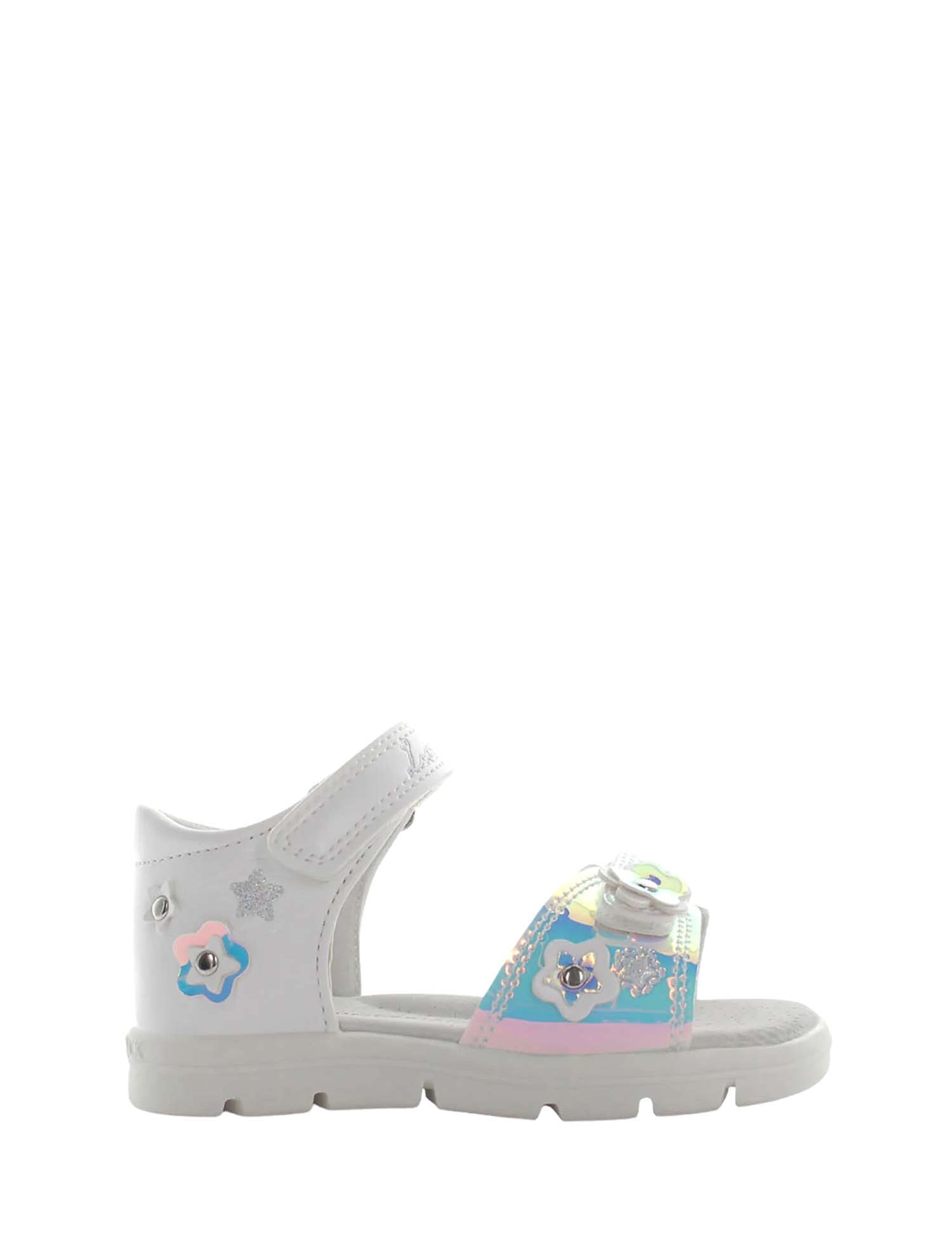 Sandali con strappi Bianco Lumberjack
