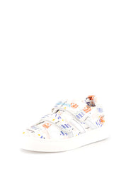 Scarpe con strappi Bianco Arancione Lumberjack