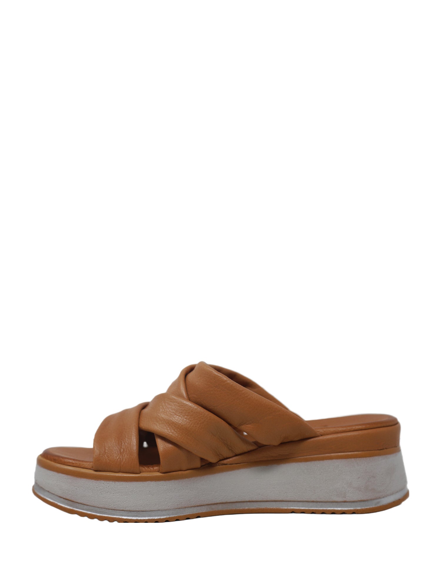 Sandali zeppa Marrone Grace Shoes