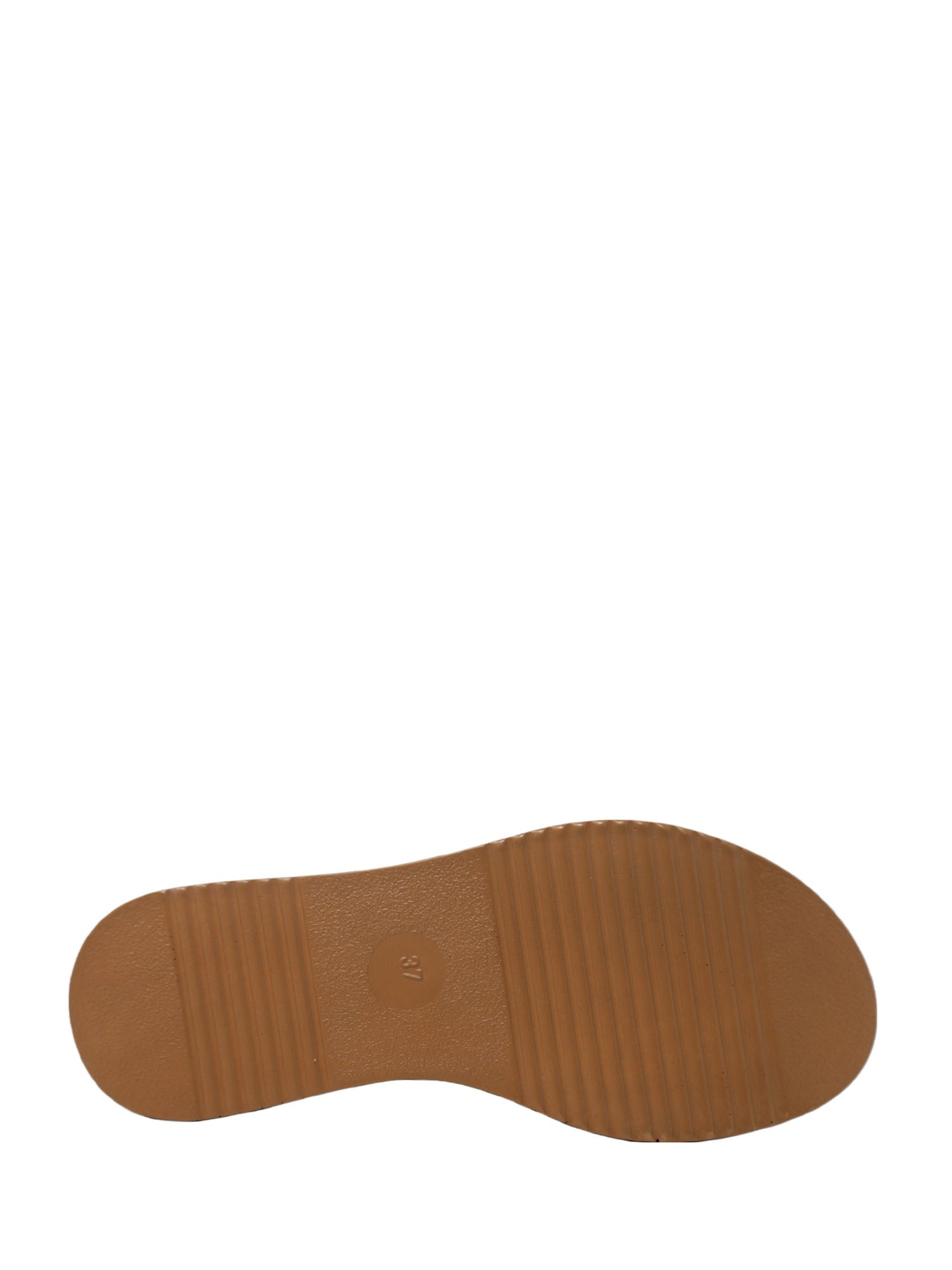 Sandali zeppa Beige Grace Shoes