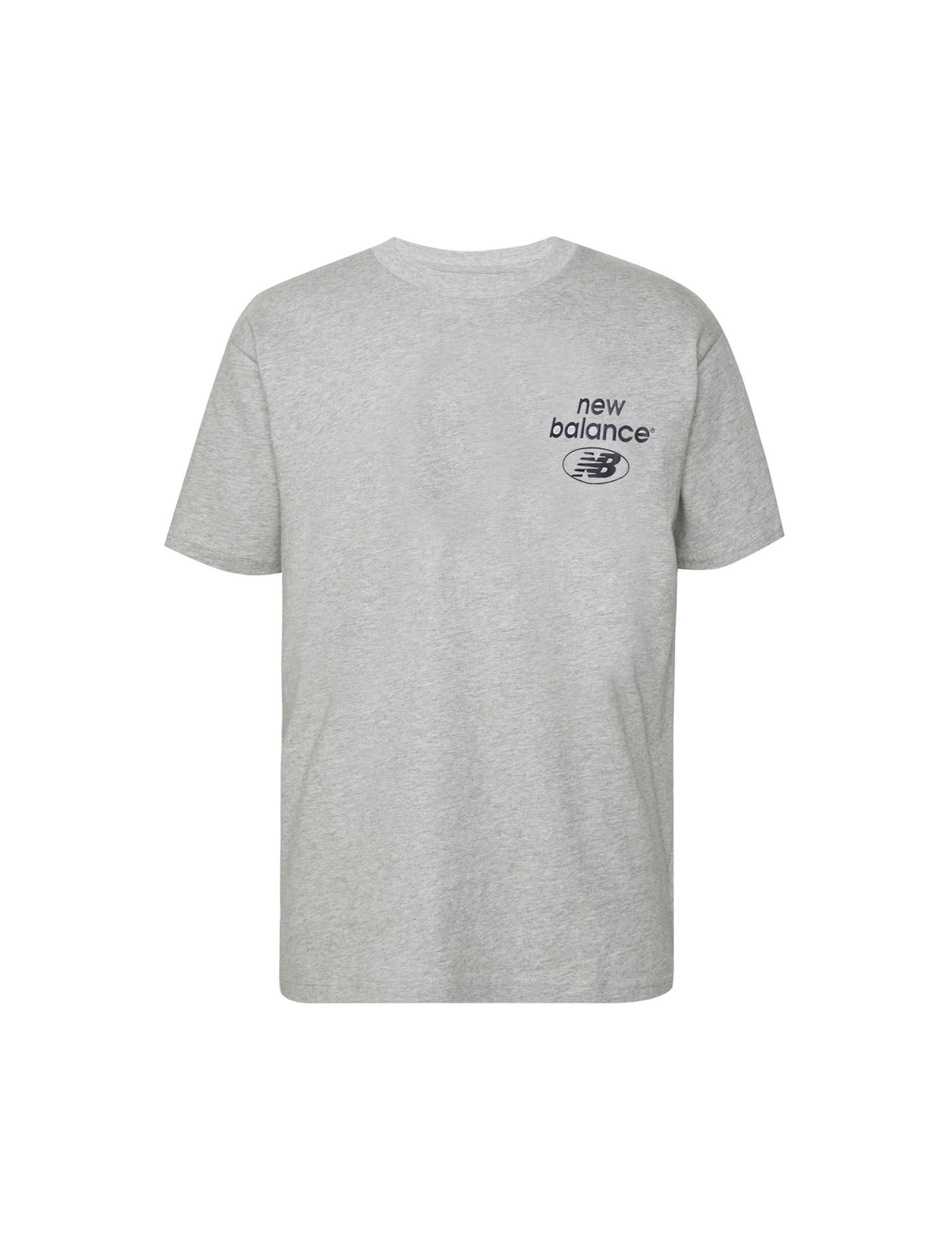 T-shirt Grigio New Balance