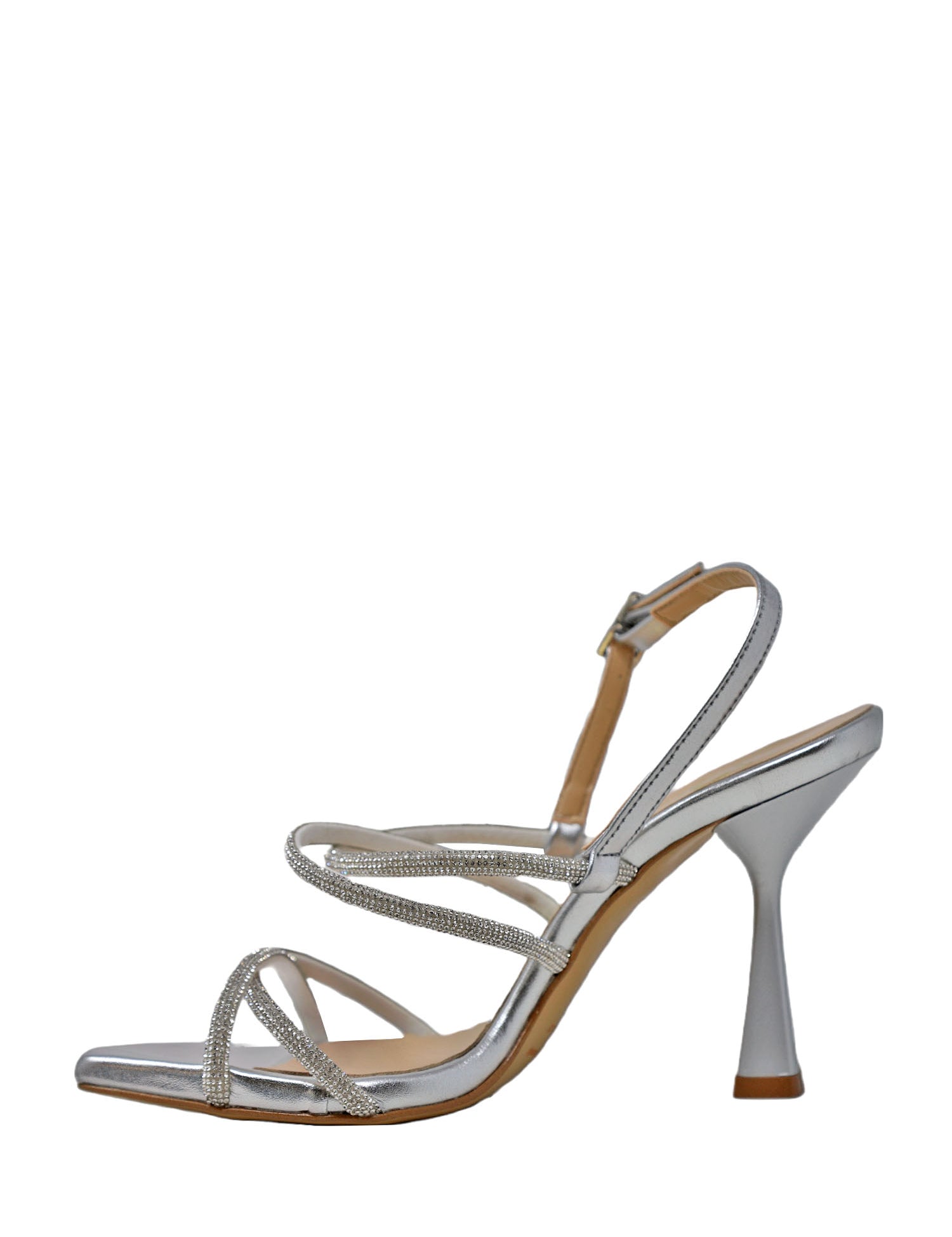 Sandali tacco Argento Grace Shoes