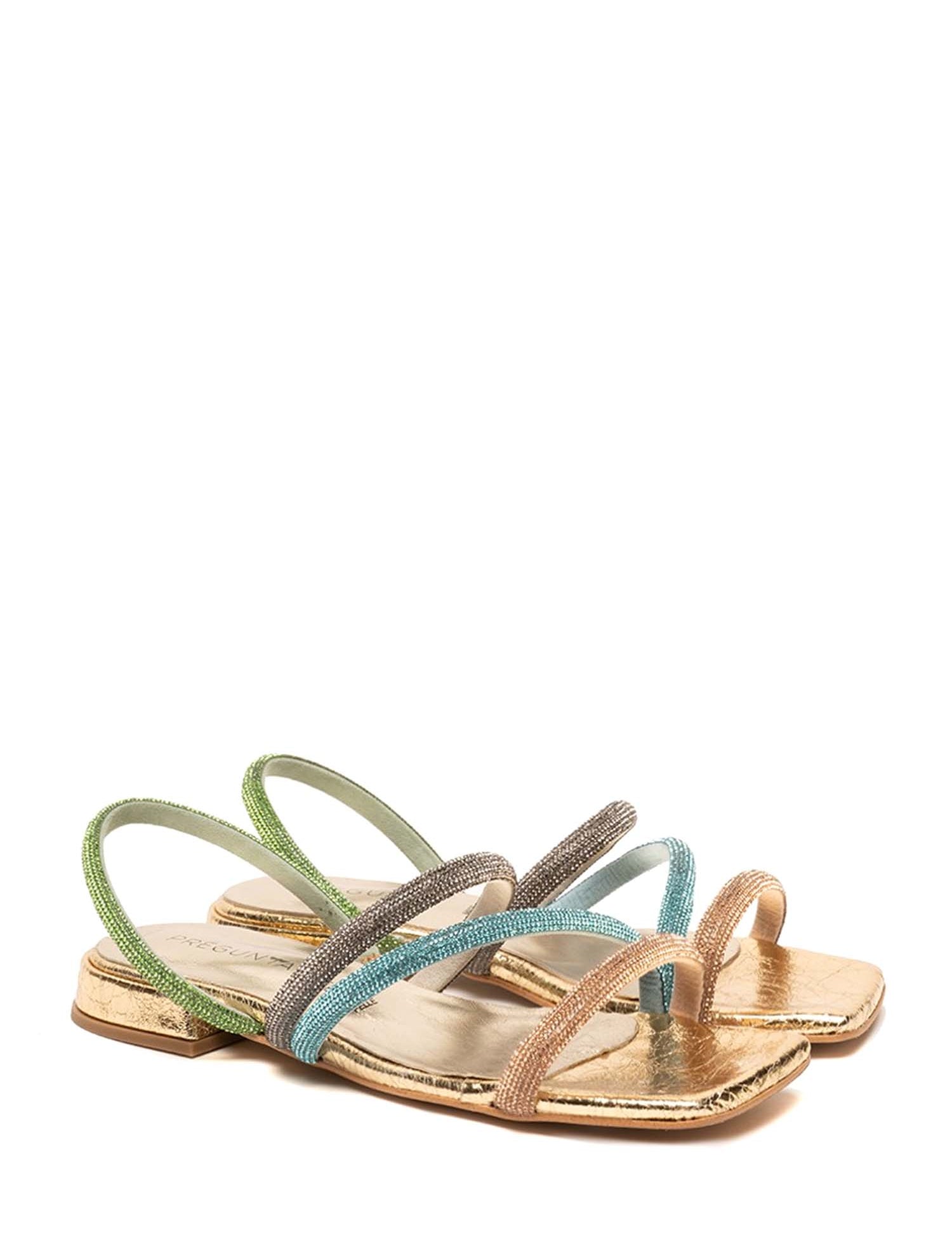 Sandali Oro Multicolor Pregunta